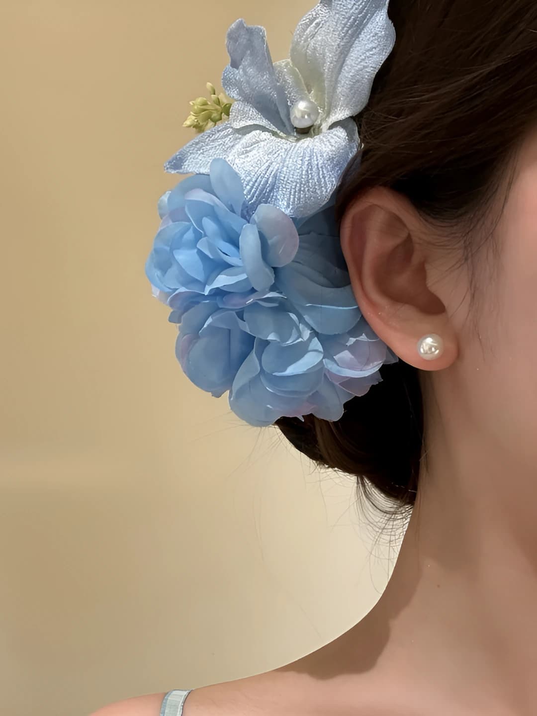 25# Duckbill clip - Blue (1 pc)