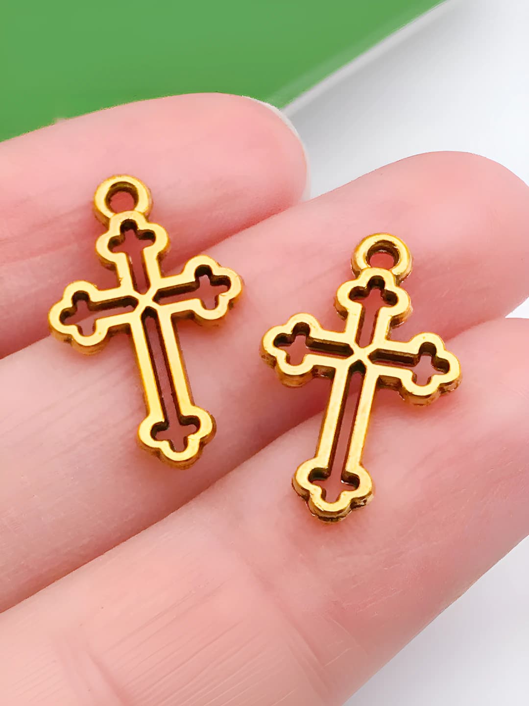 1 шт. пустой крест 19x12mm-0.5g