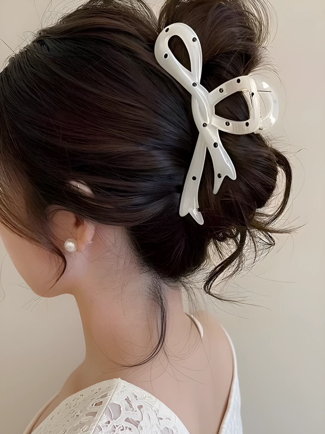 Polka dot, ribbon, 11 cm