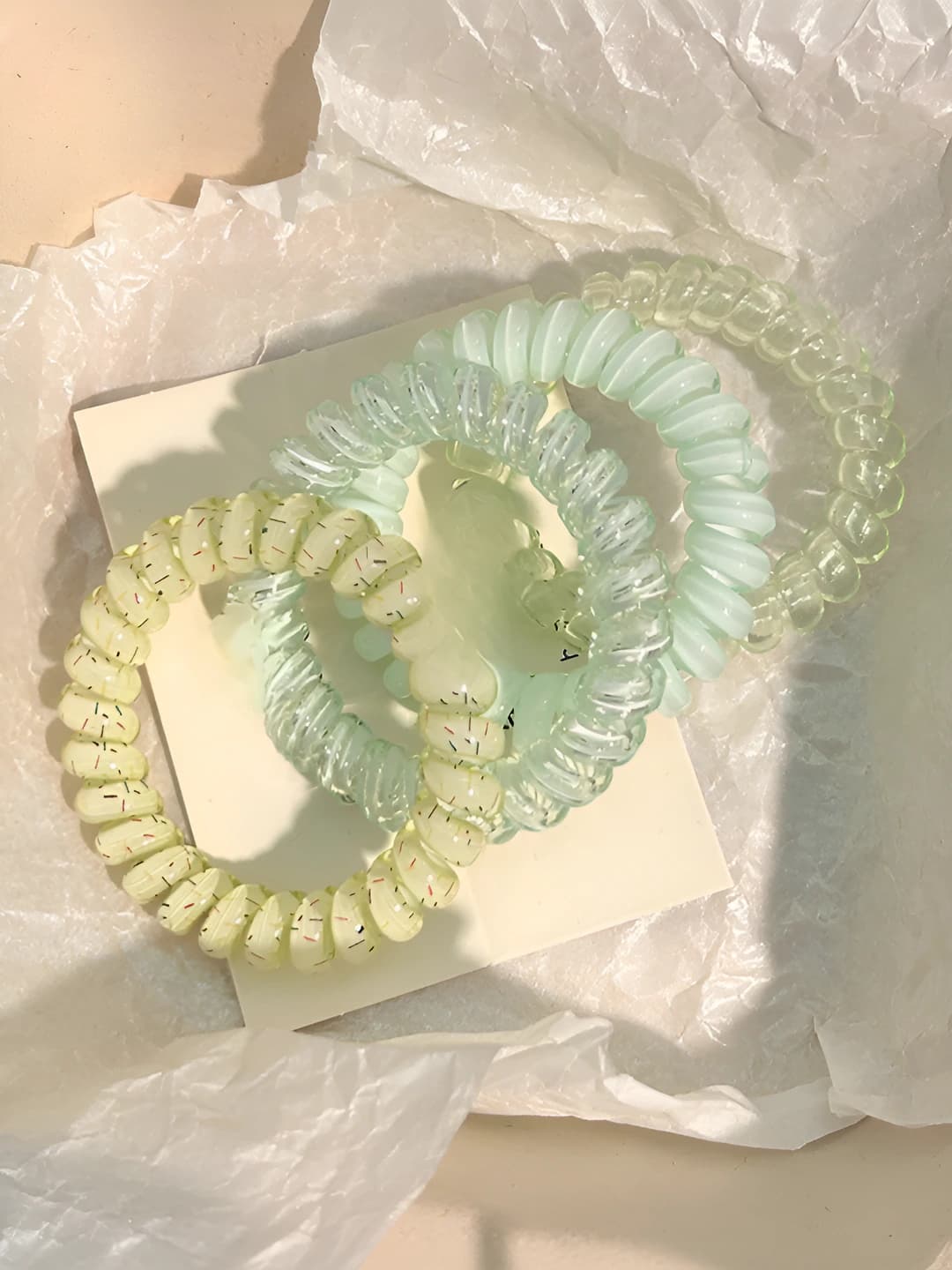 Green, 4 pcs