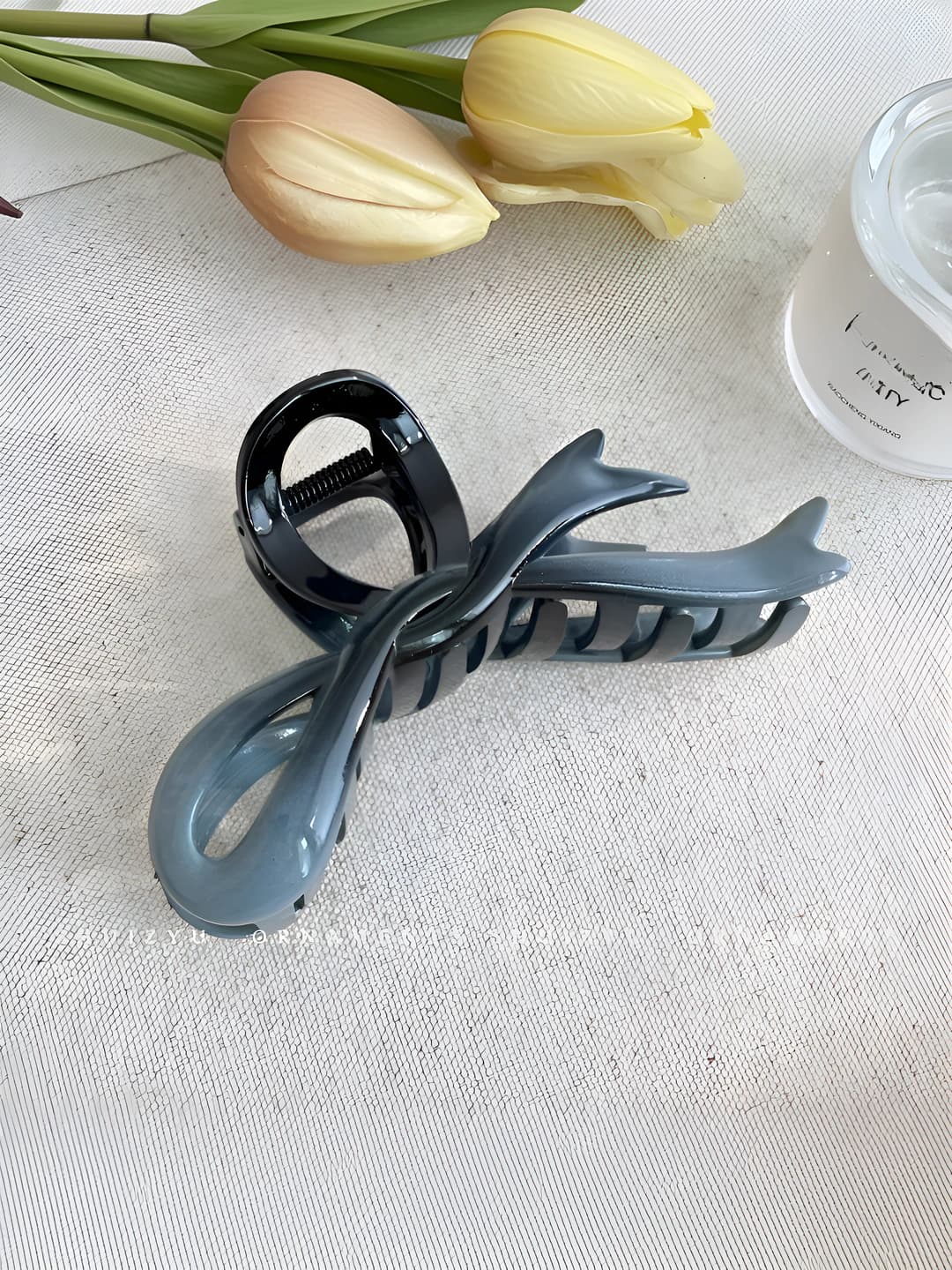 6# Серо-синий квадратный зажим 11cm