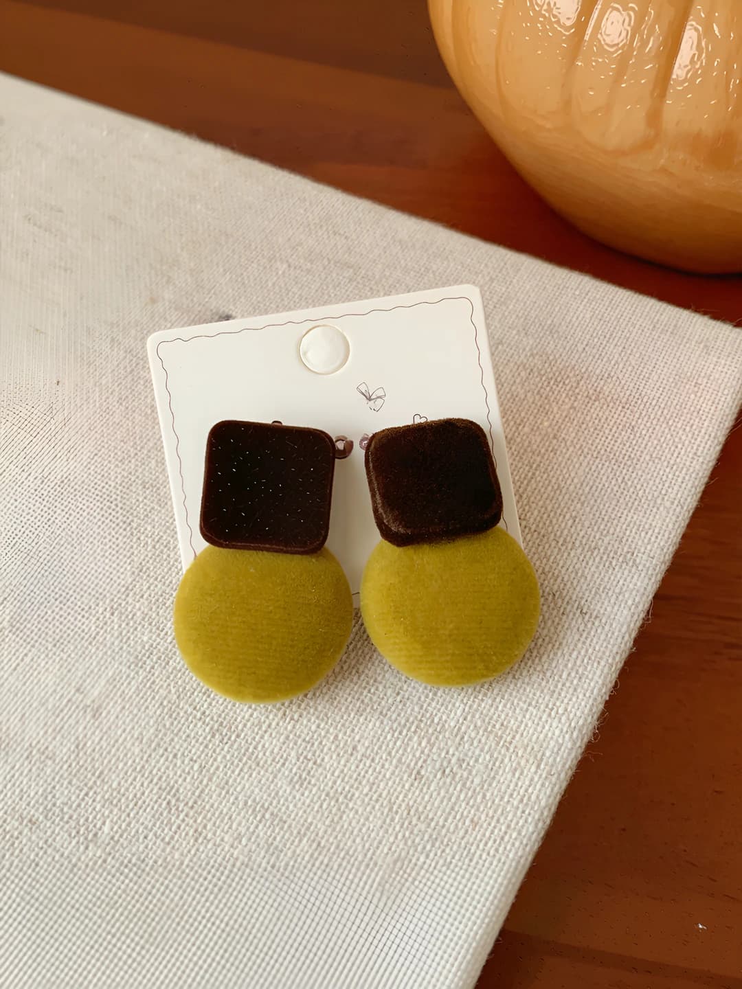 QHW5 Coffee+ginger yellow [Two-tone]