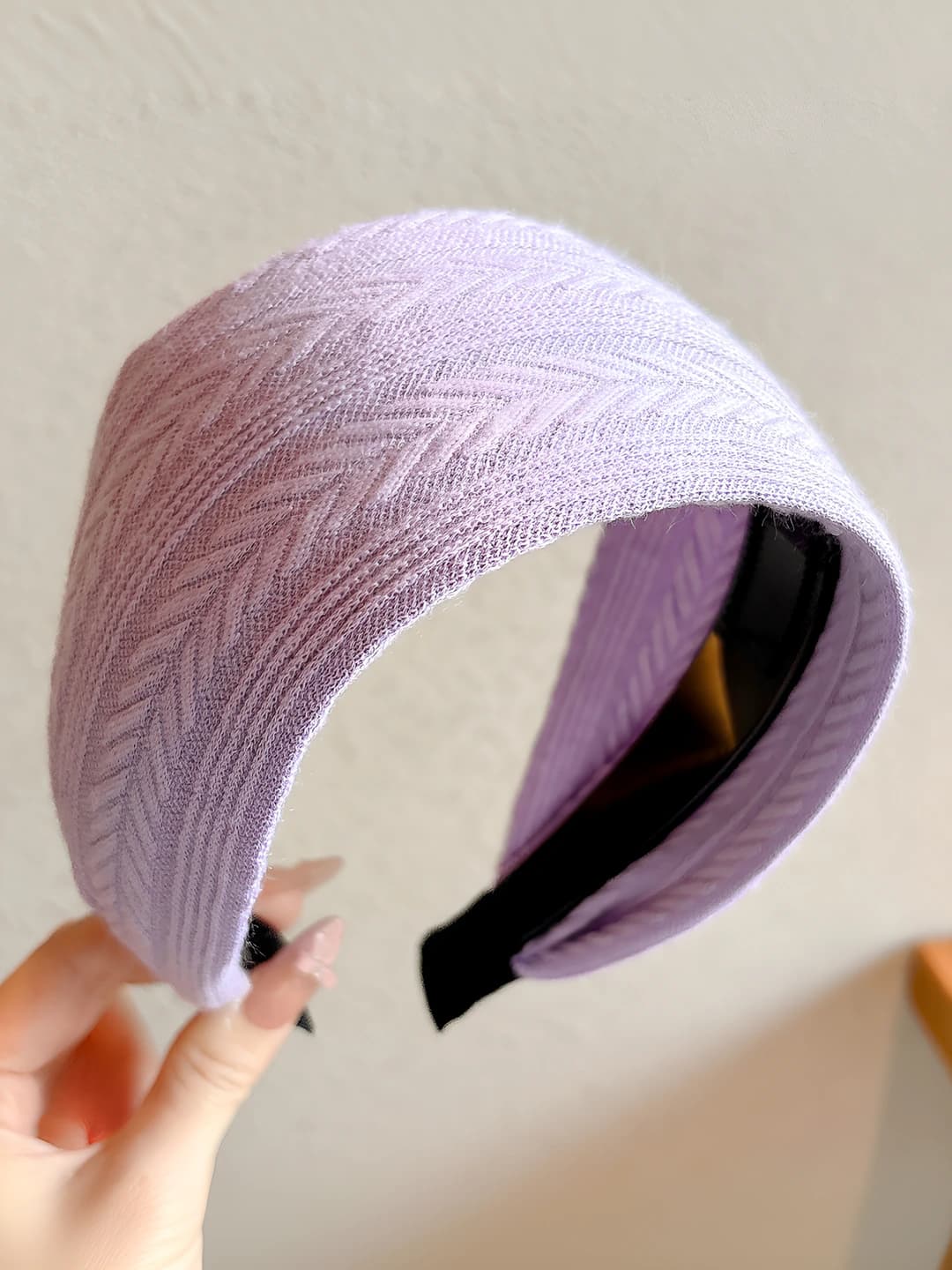 Wheat pattern - purple (width 7 cm, base 2.5 cm)