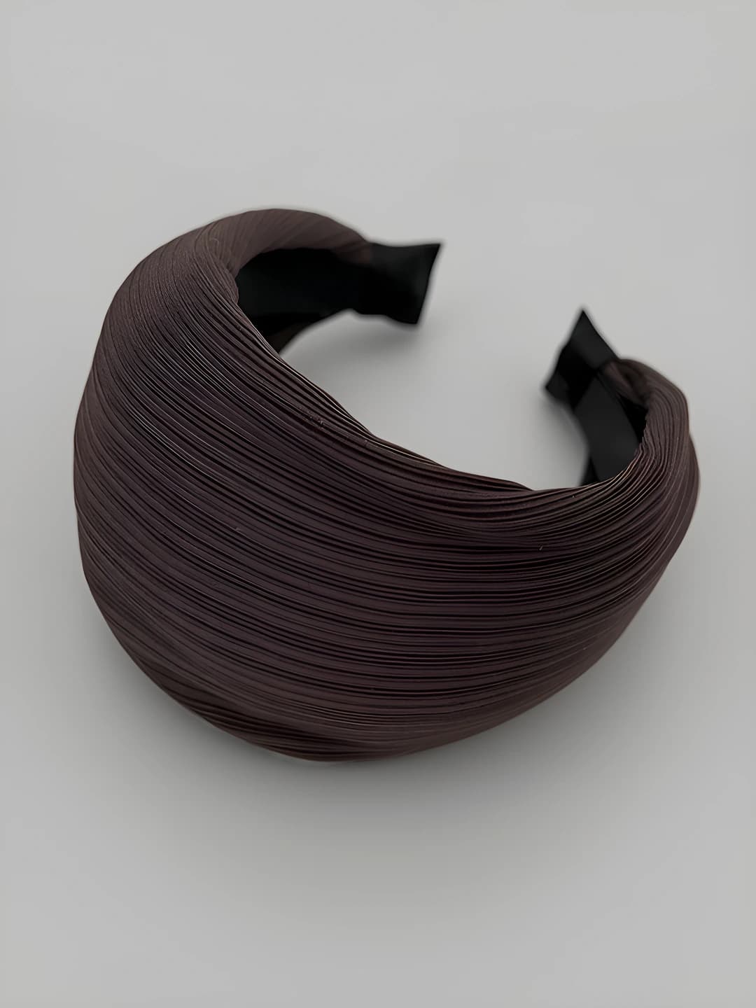 Thick sponge wide headband [coffee]