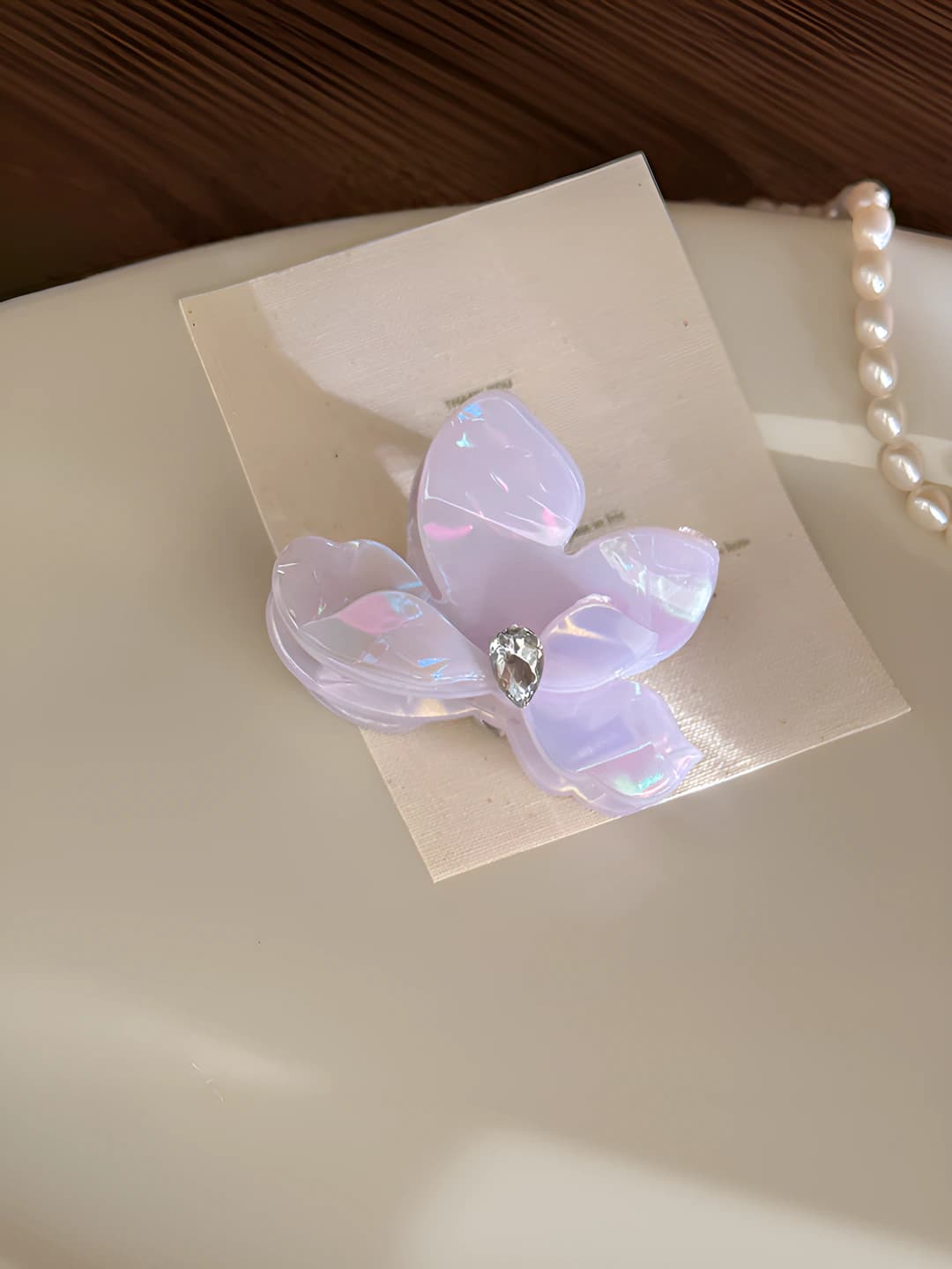 Purple small clip