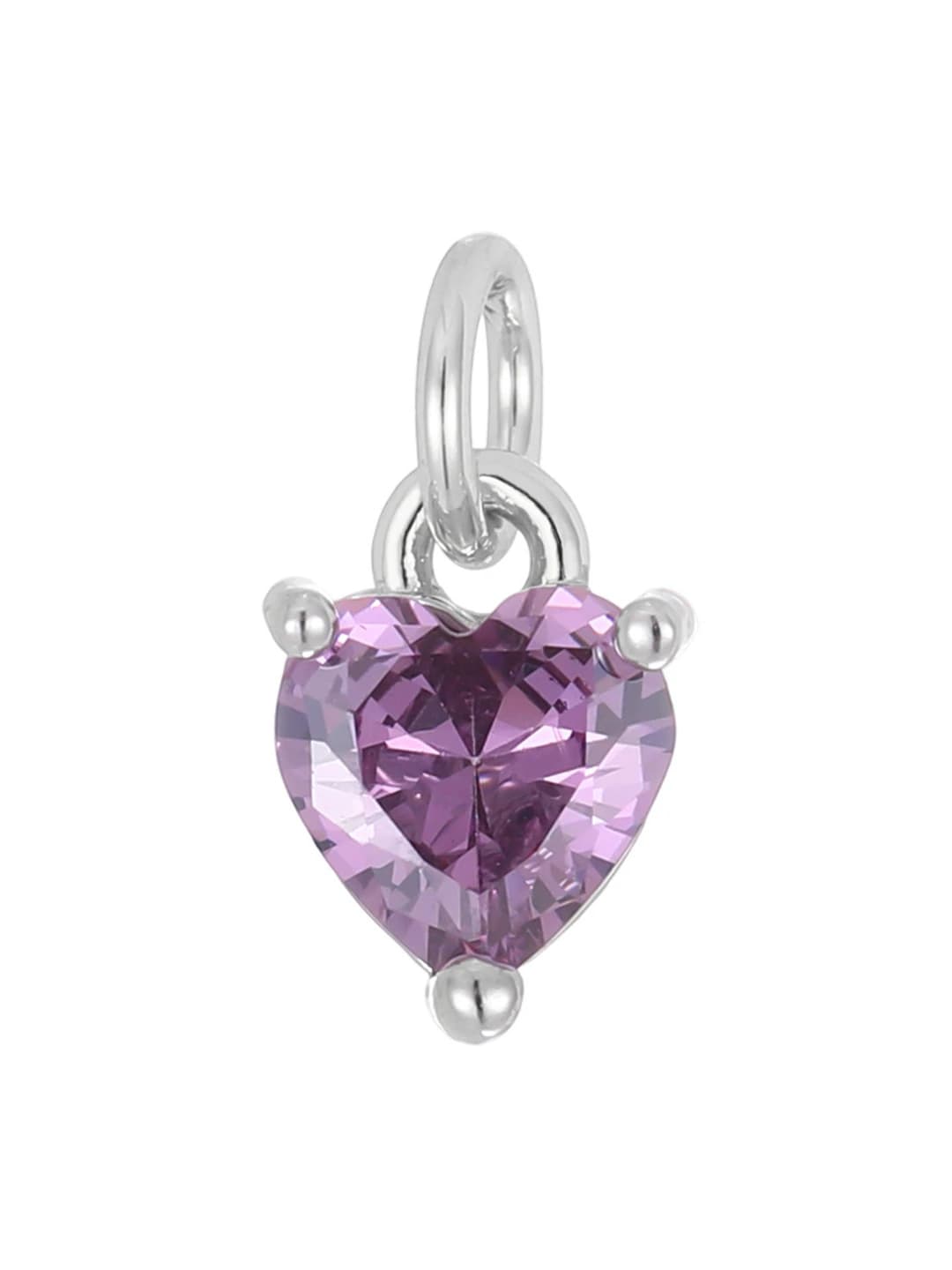 Silver-purple (single pendant)