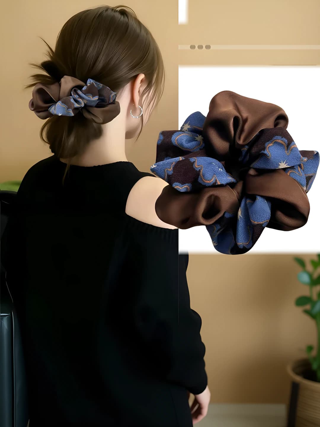 Blue-coffee, 2 pcs, 13 cm