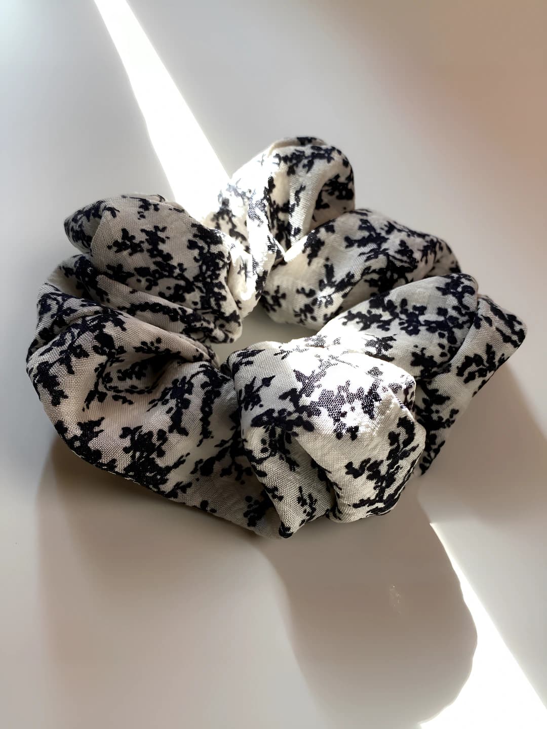 4# Black, floral