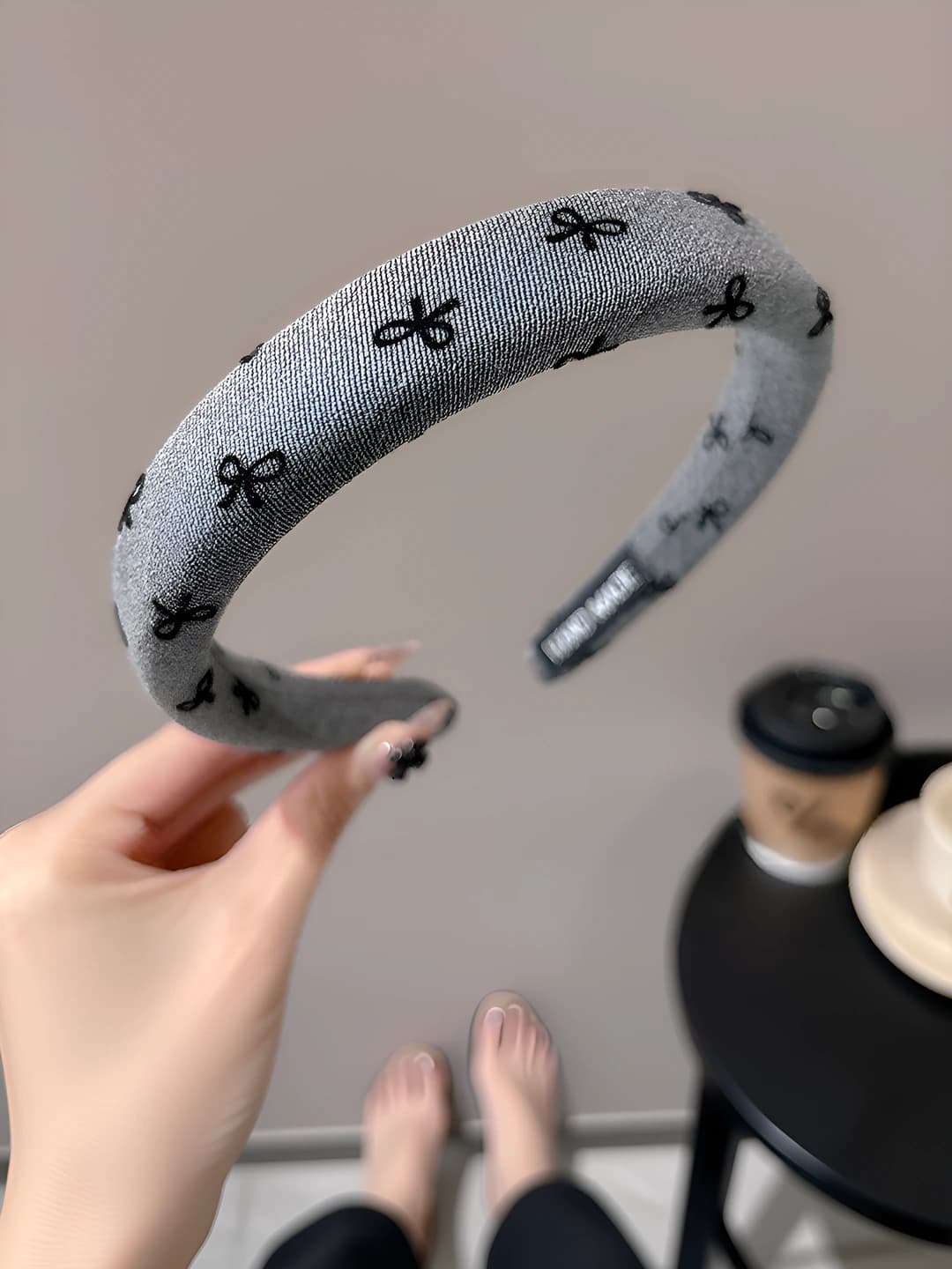 Grey, ~2 cm wide