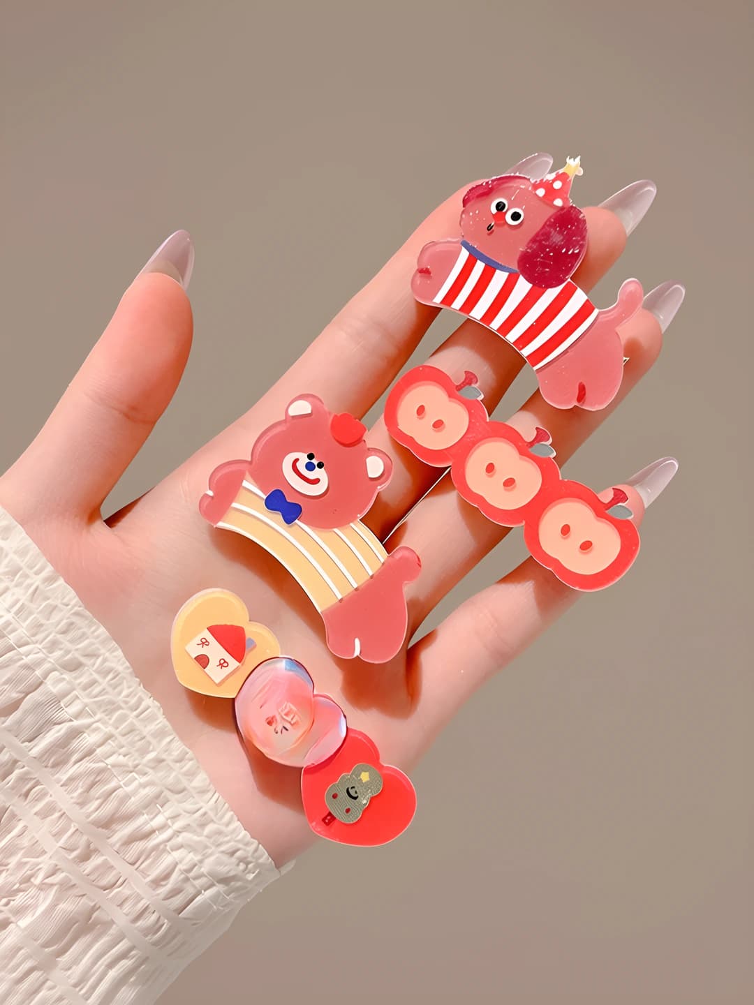 Puppy, bear, 4 pcs