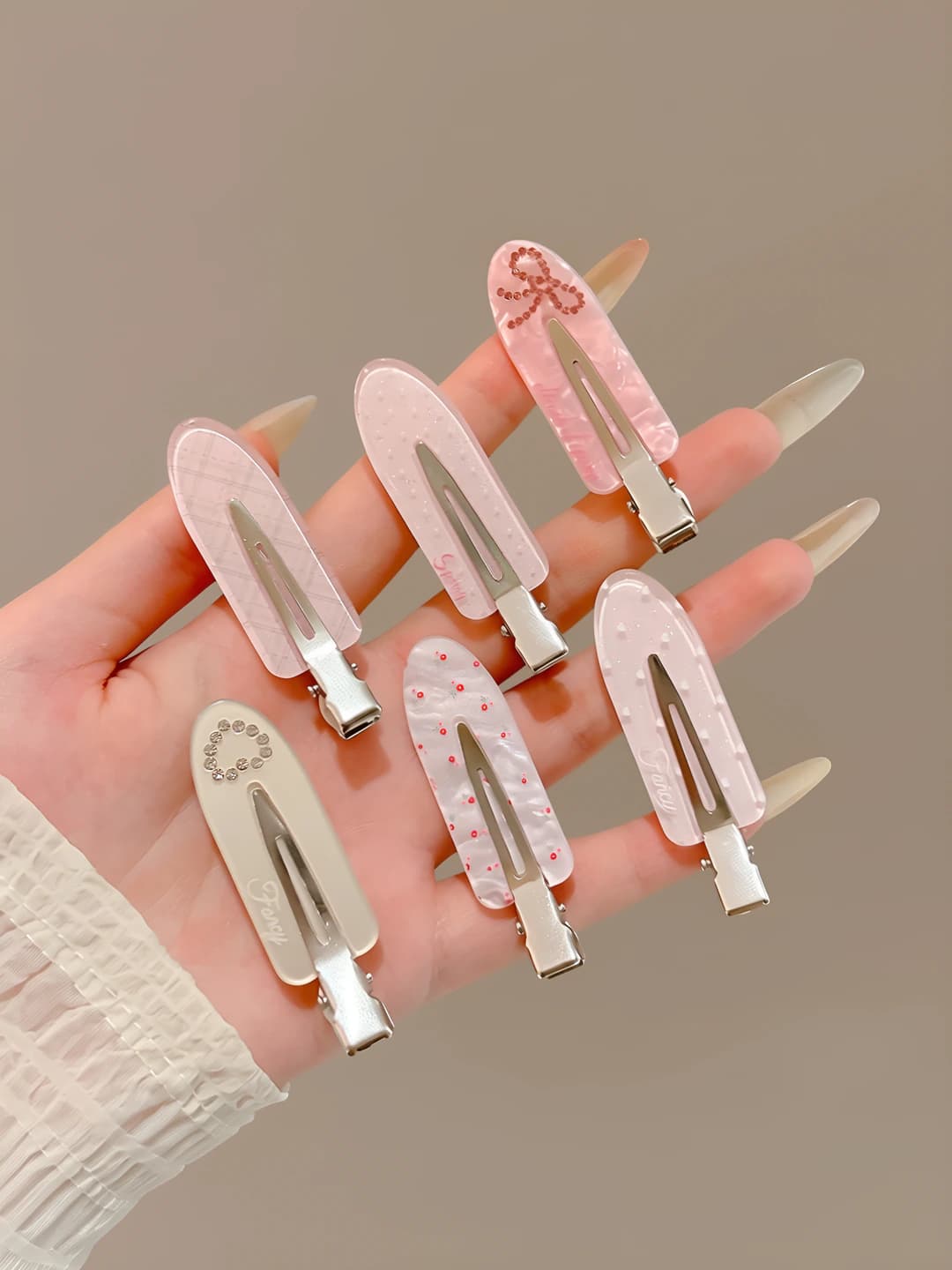 26# Seamless light pink, 6 pcs