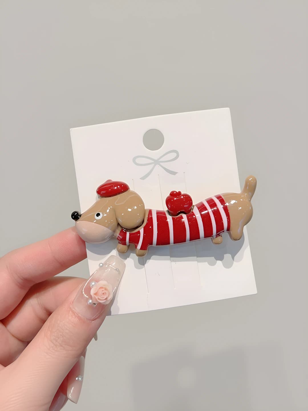 3# Красно-кофейный, 1 шт, ~4.5cm