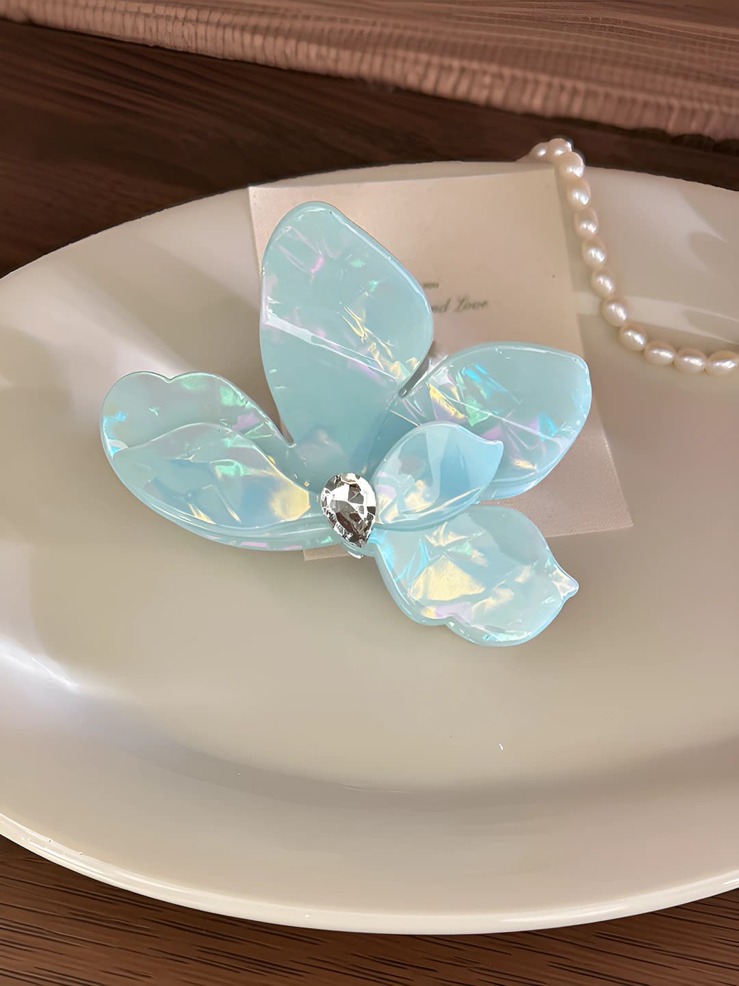 Blue large clip