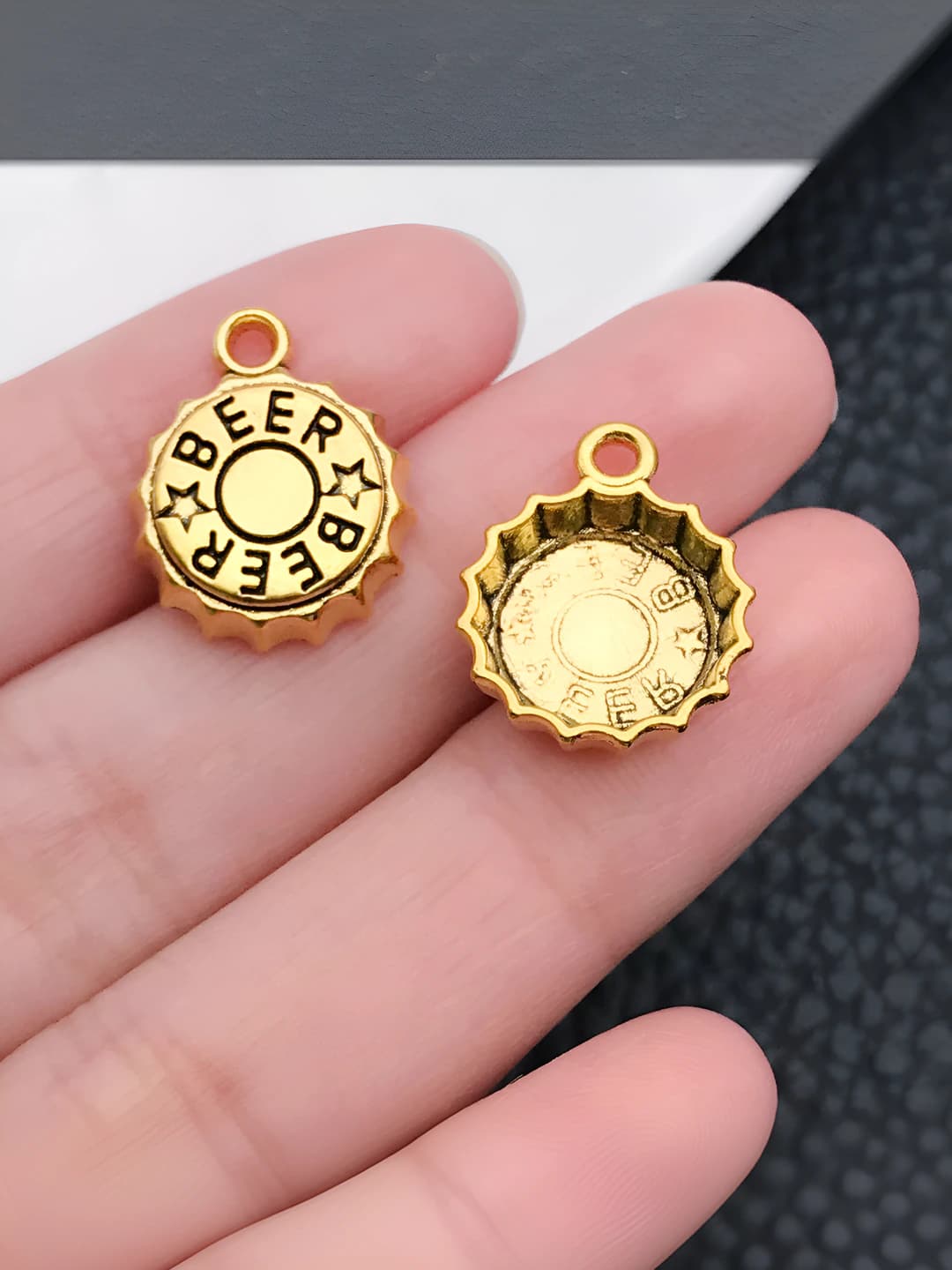 1 шт. бутылка красного вина 7x20mm-0.9g-20750