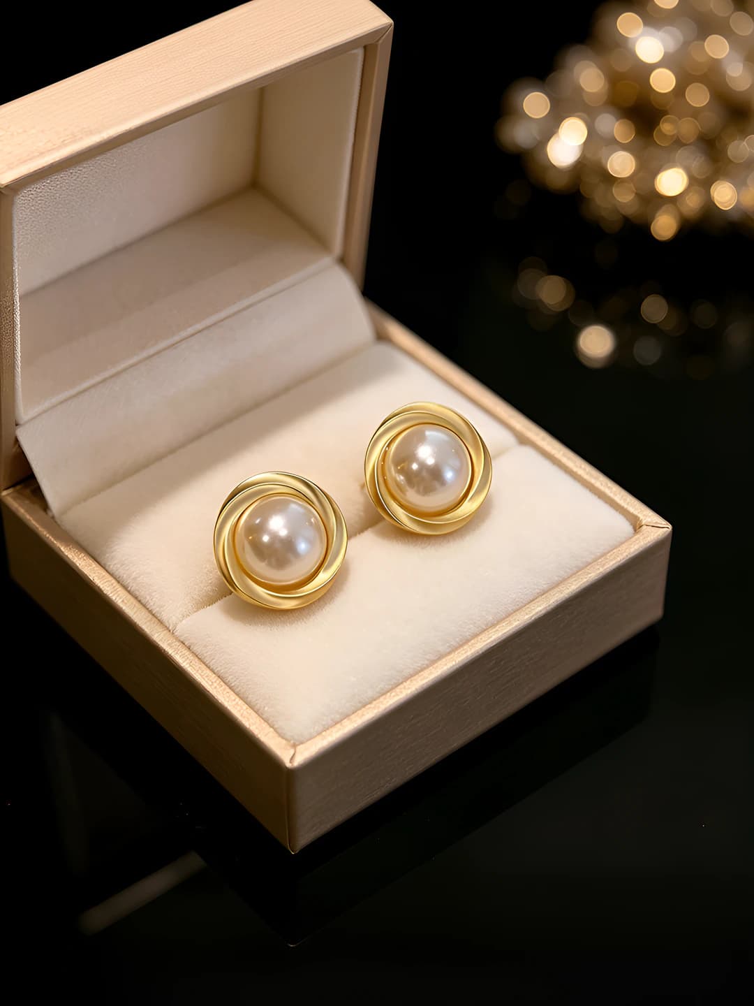 24# Gold pearl, 925 silver