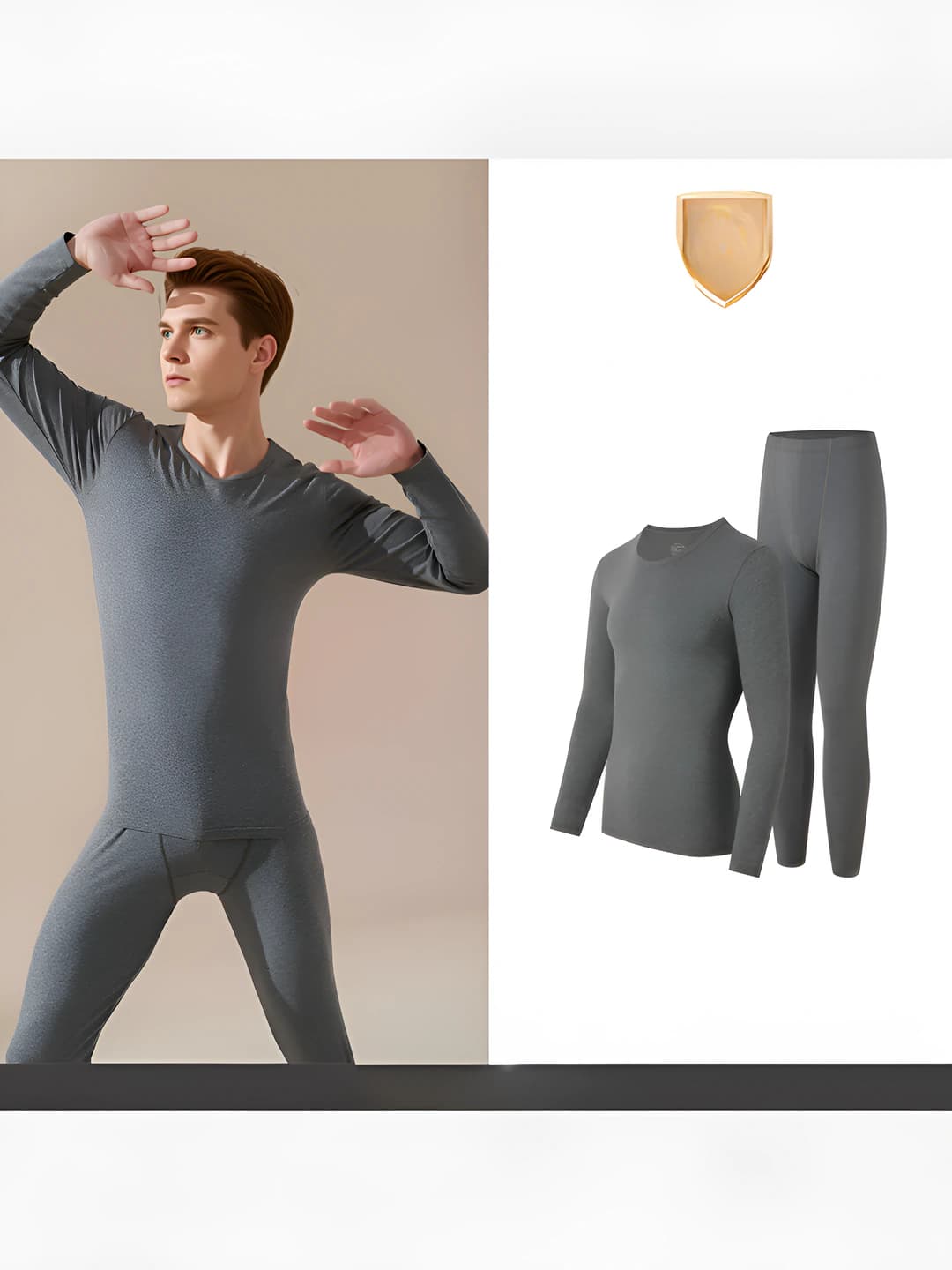 Medium heather grey