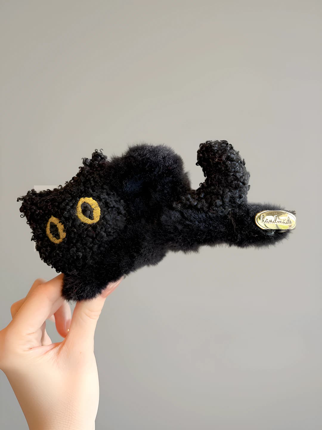 Чёрный кот ~13cm