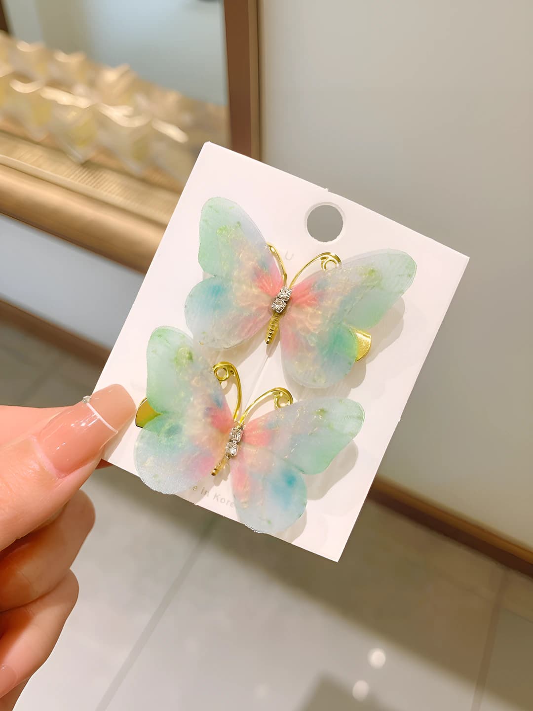 1# Shiny butterfly pair