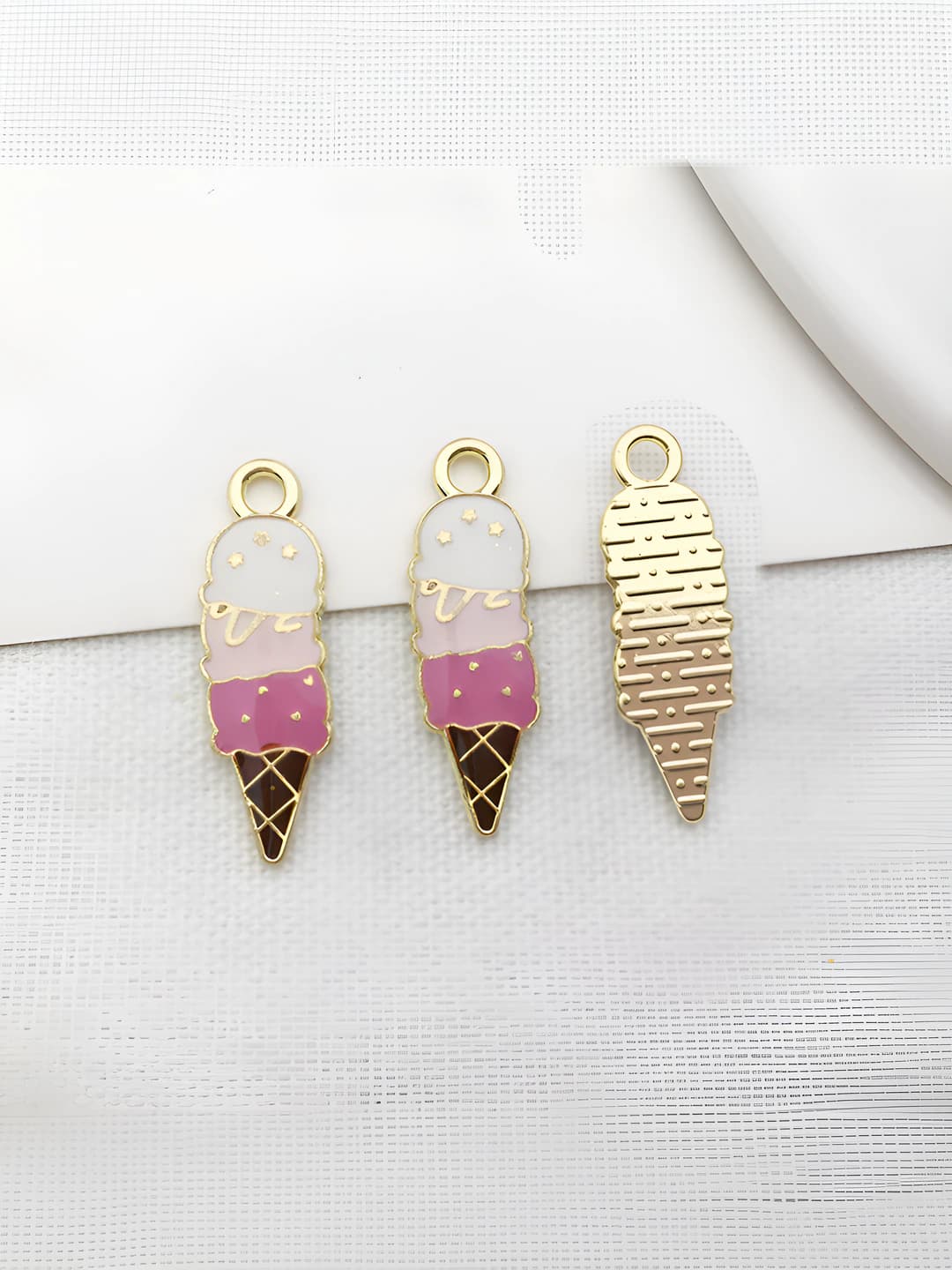 1 pc ice cream charm 7x24 1g 14966