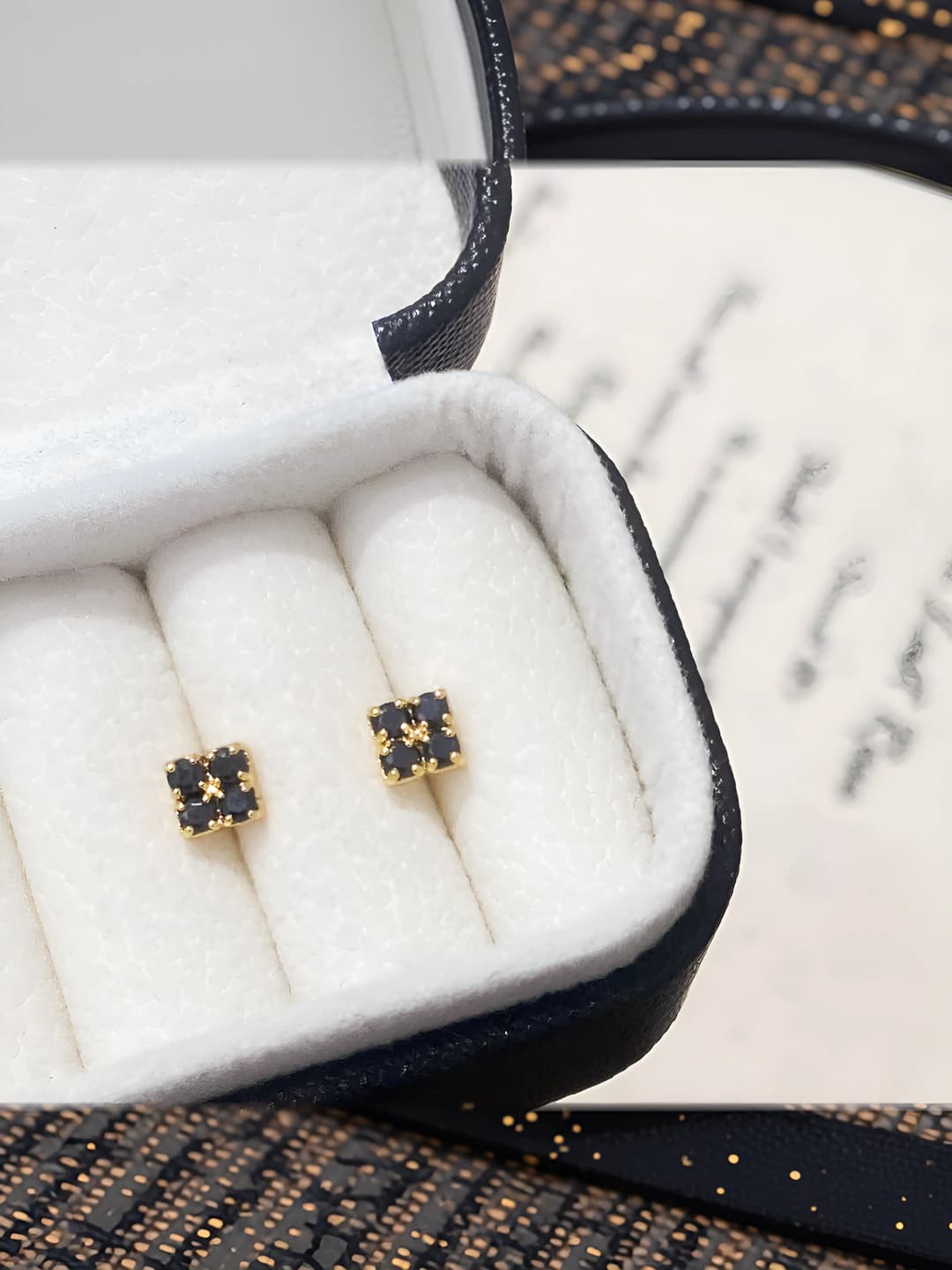 A-437-Golden Black Zircon