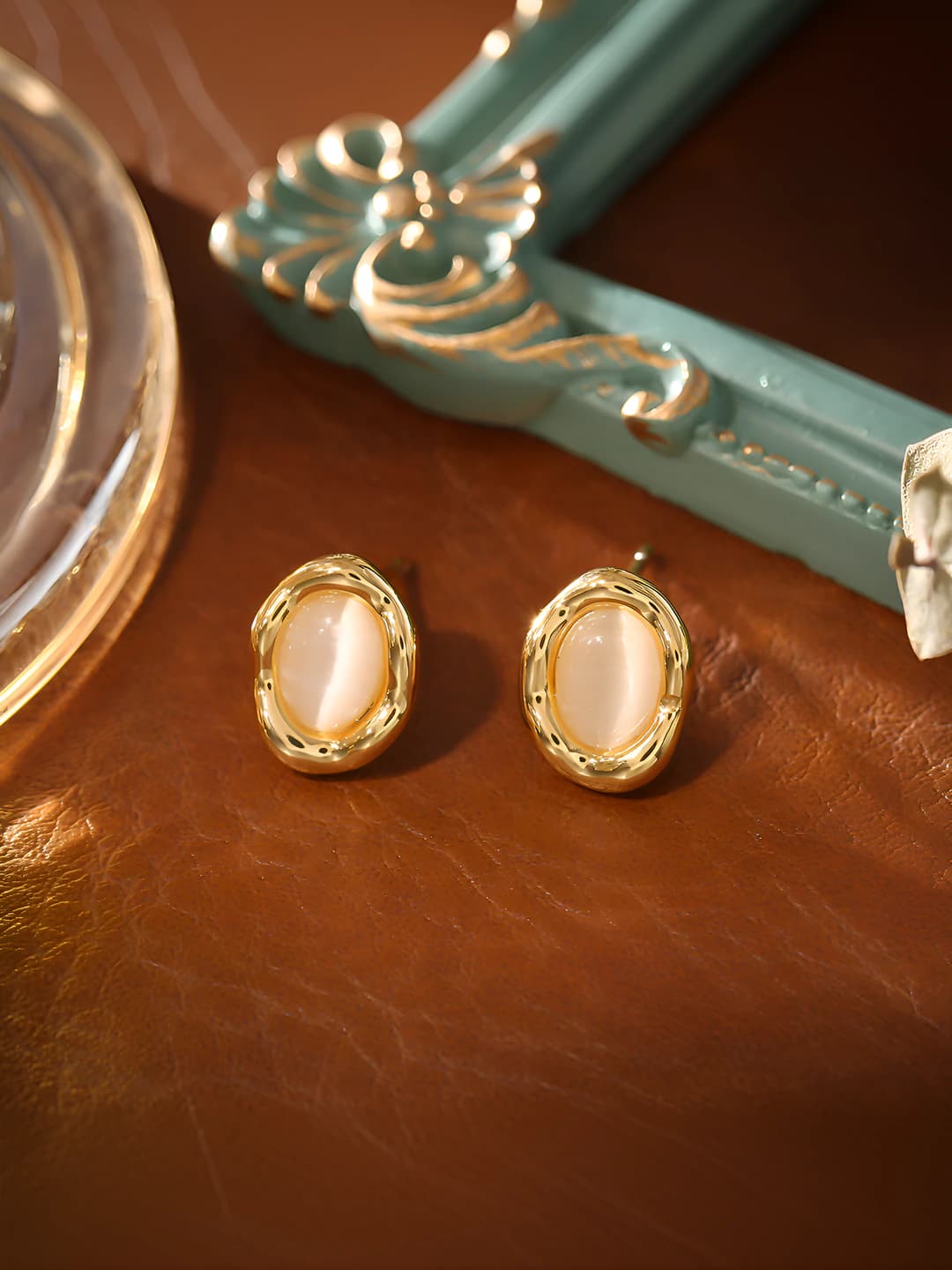 Gold cat's eye, S925