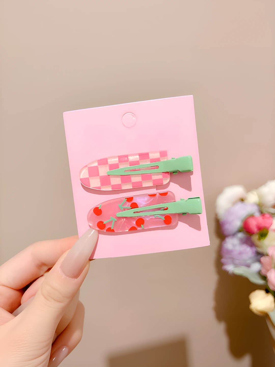 Cherry yogurt, 2 pcs, 6 cm