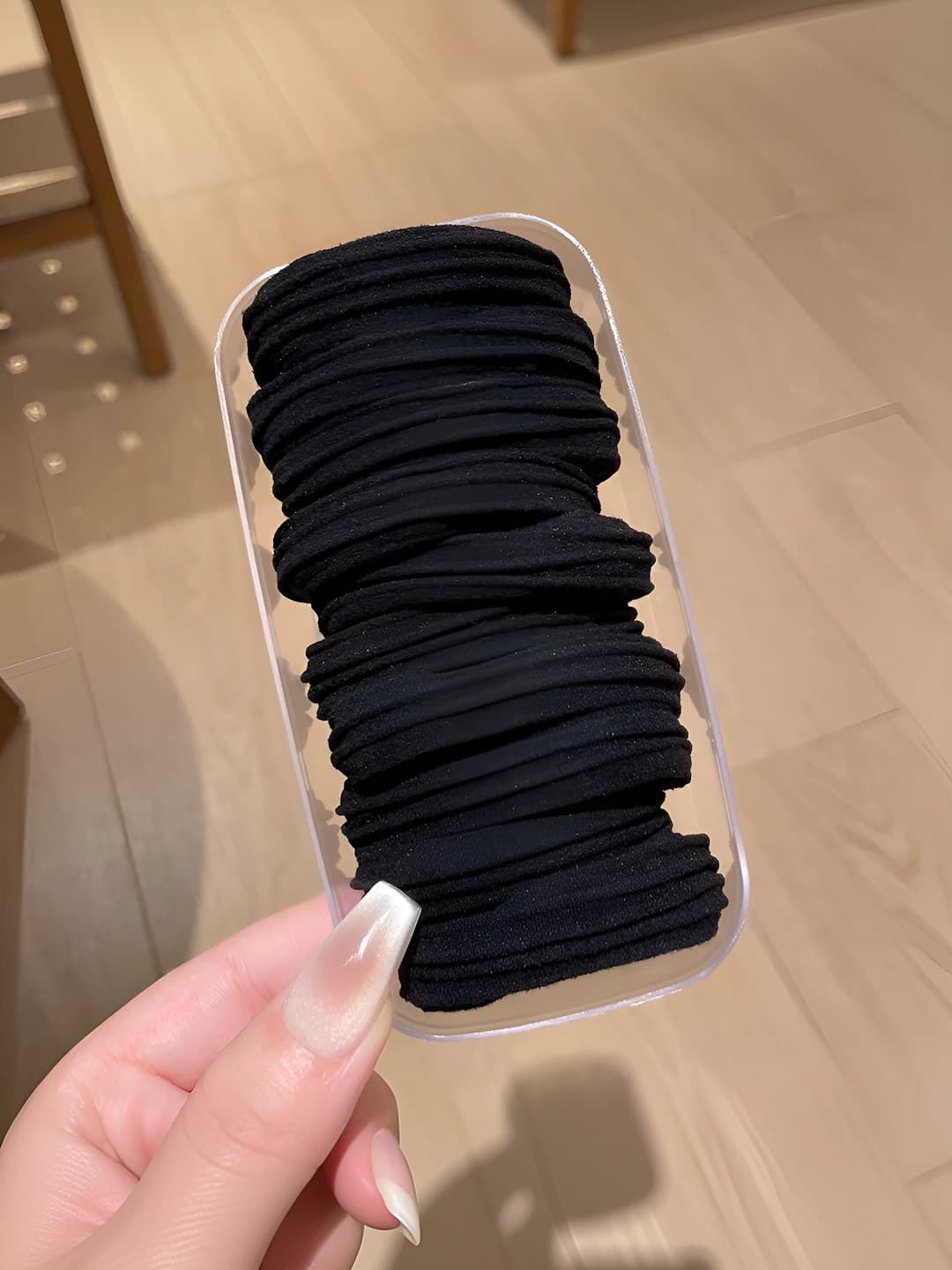 Чёрный полосатый, 10 шт