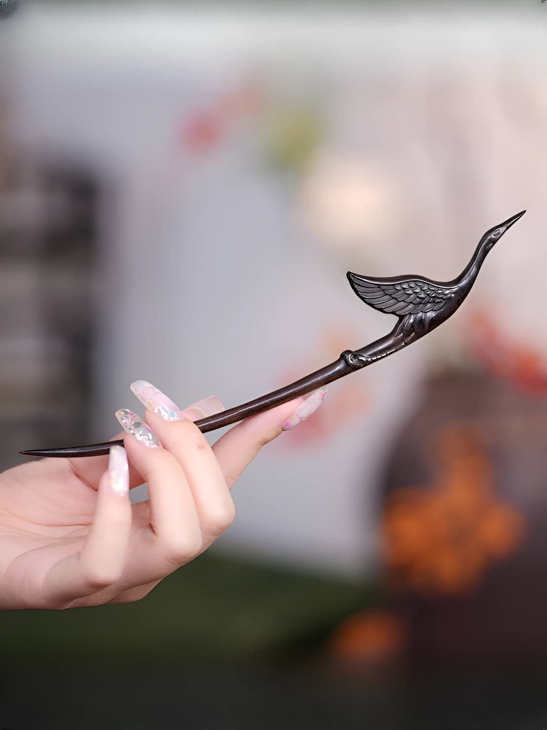 Crane cry [Black ebony 20cm]