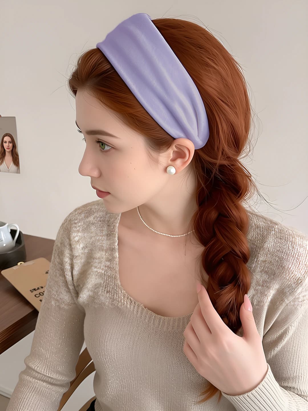 2# Purple wide edge, 3 cm