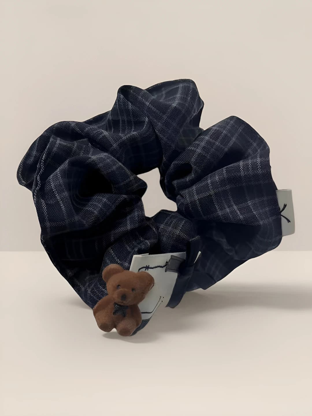 Navy plaid