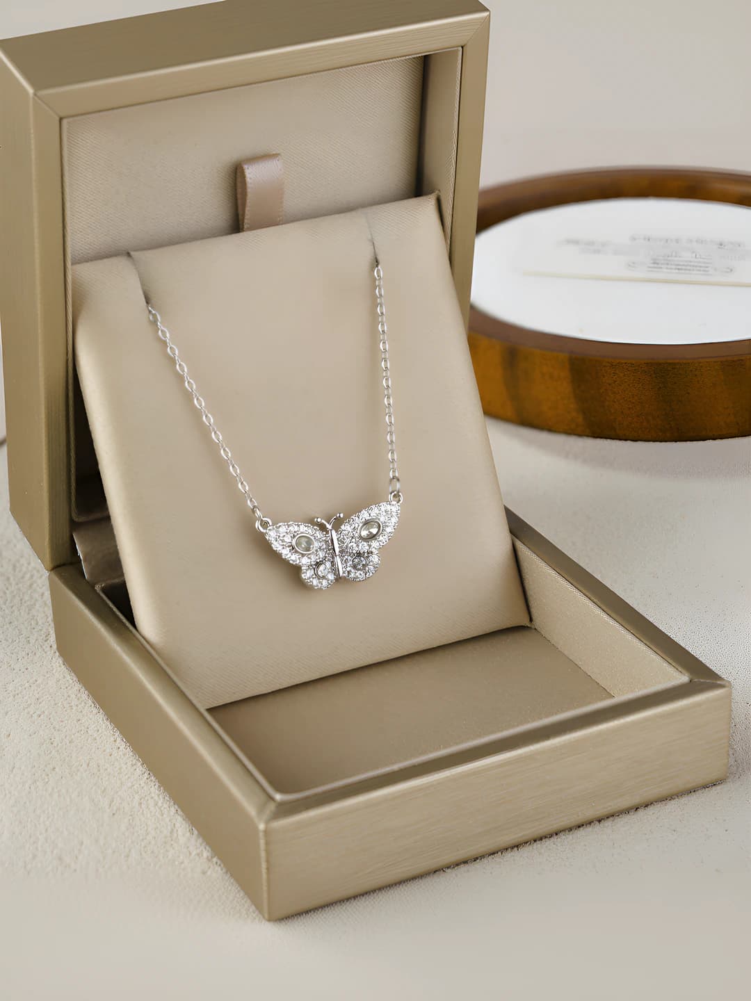 1037-Silver butterfly