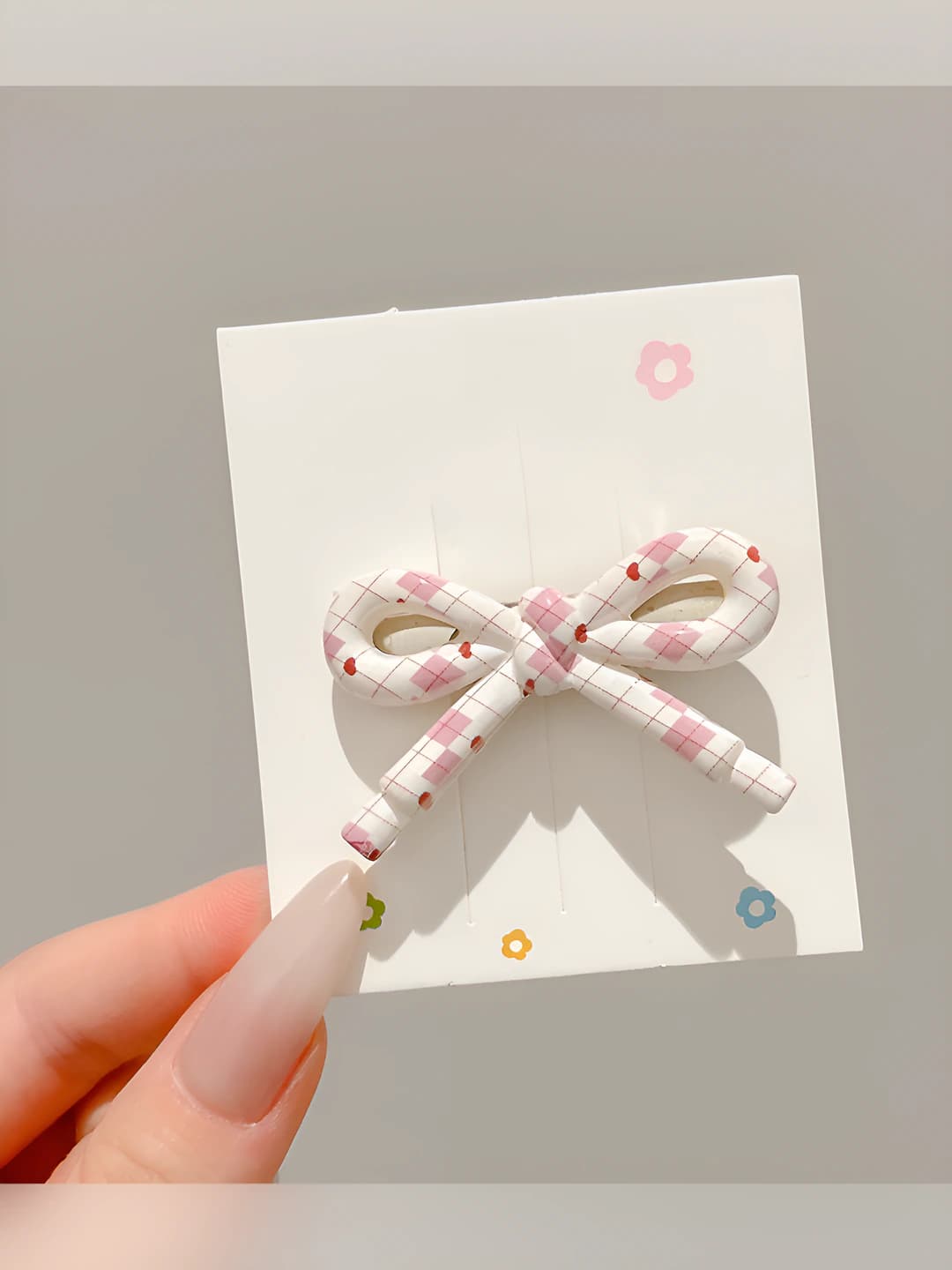 3# Бабочка, сердечко, 5 см
