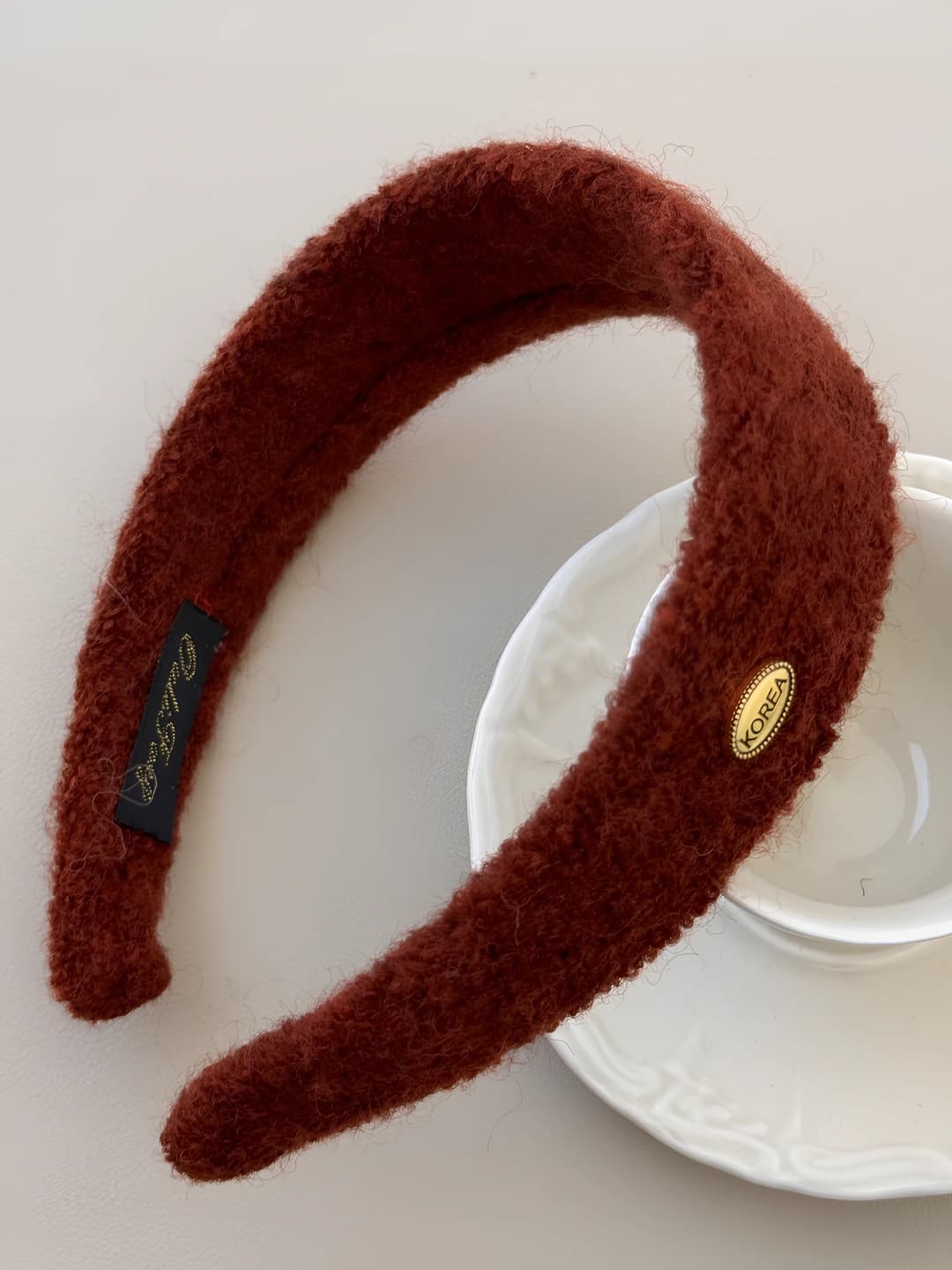 5# Red headband 4cm