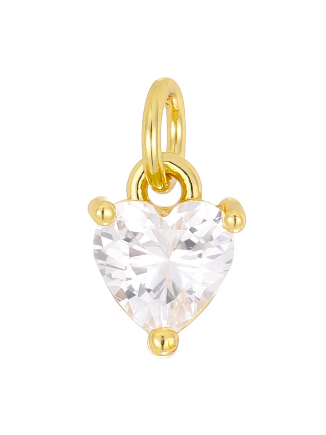 Gold, white (1 pendant)