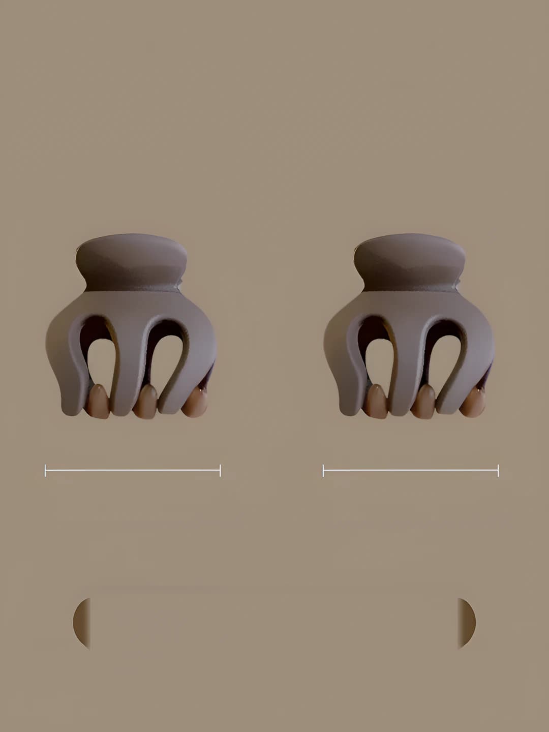 15# Medium, coffee, 2 pcs