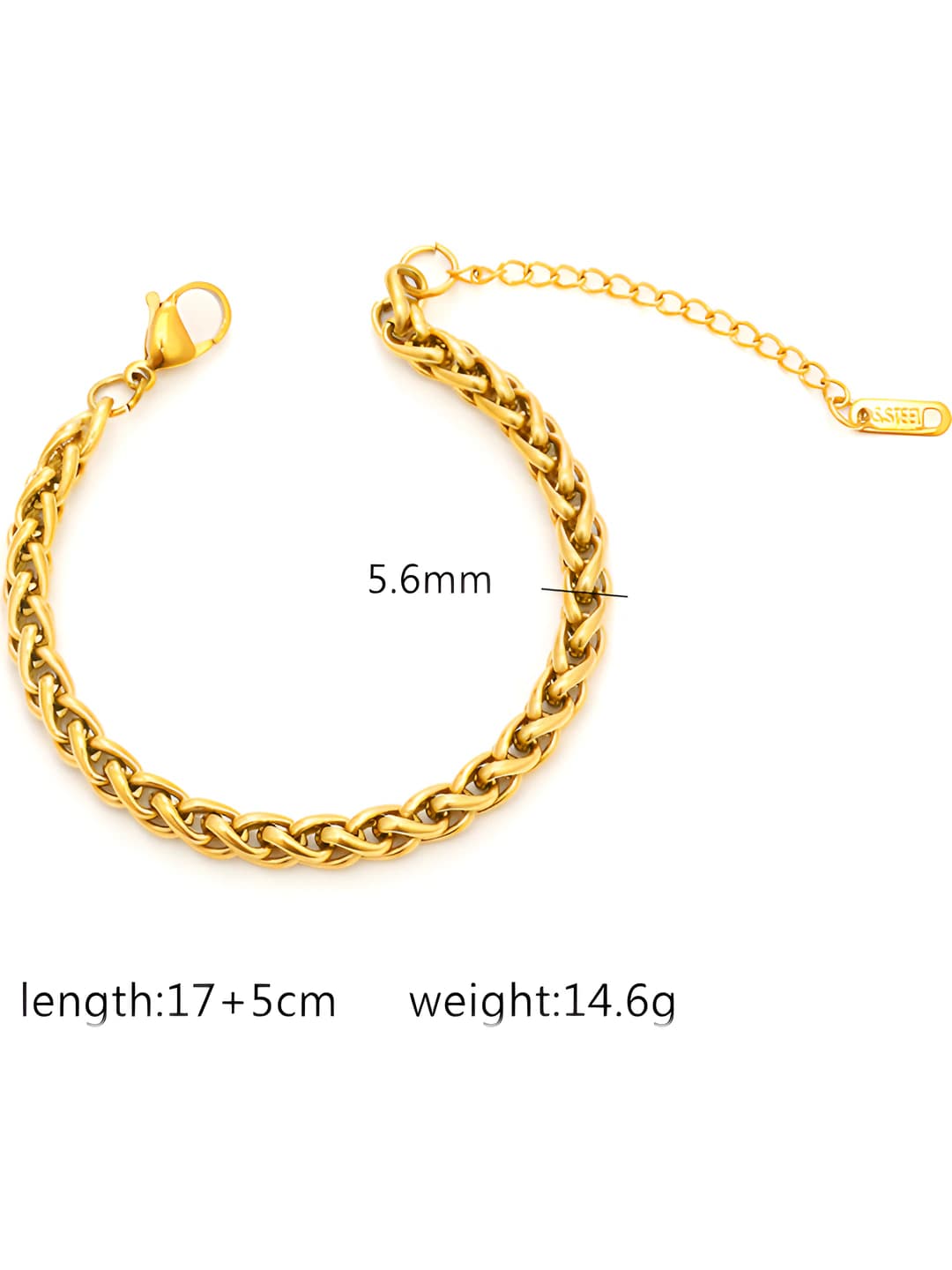 B-008 bracelet, gold