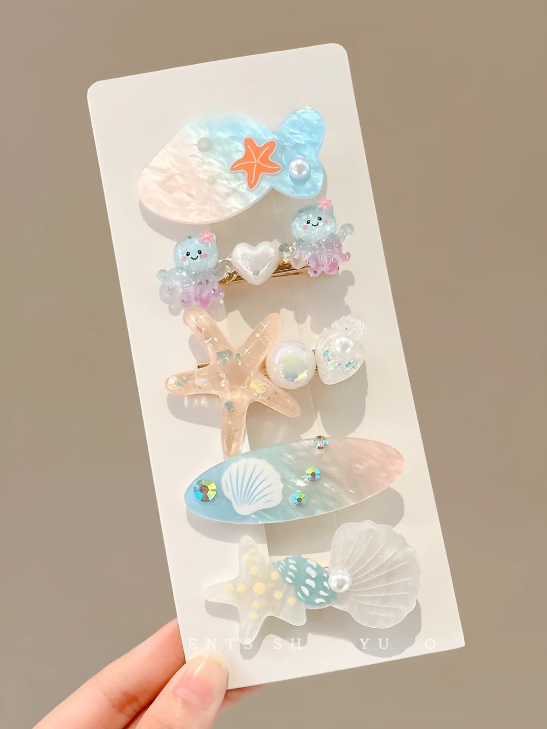 2# Orange starfish set