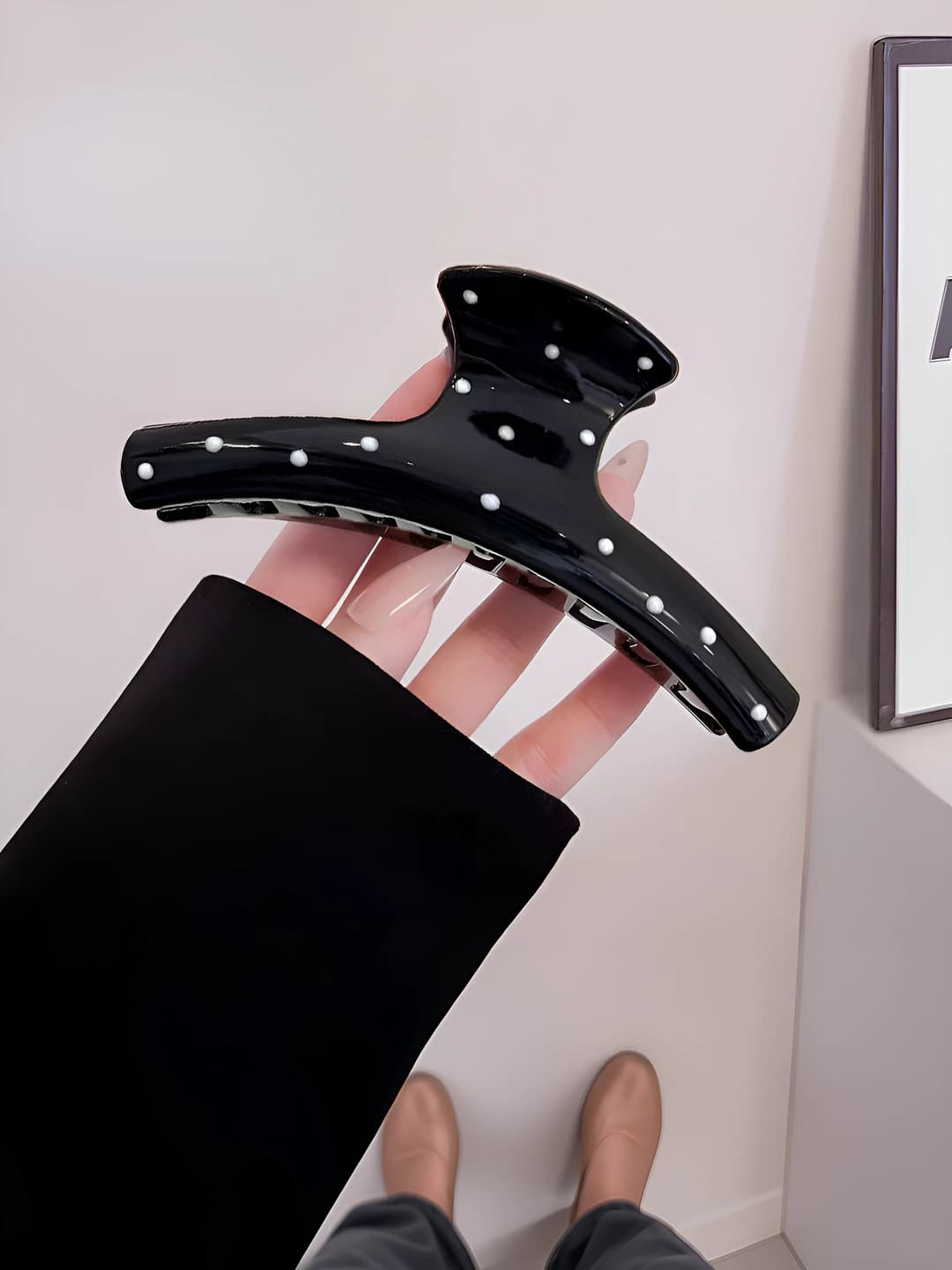 12# Dotted black- approx 15 cm