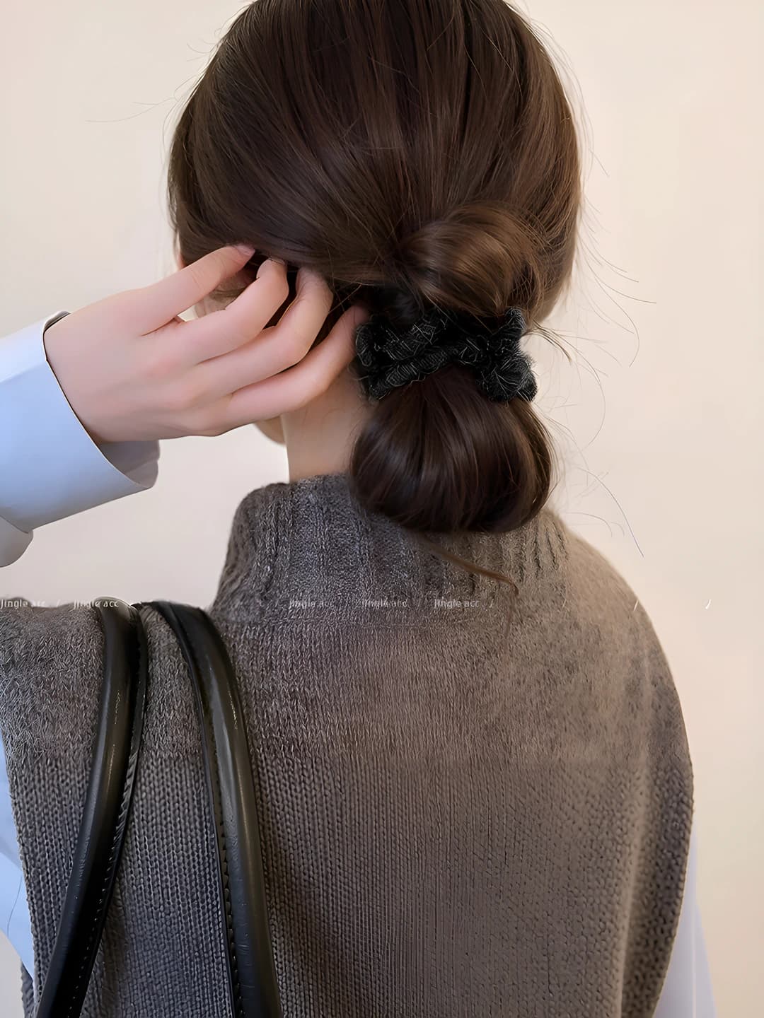 Black cord headband