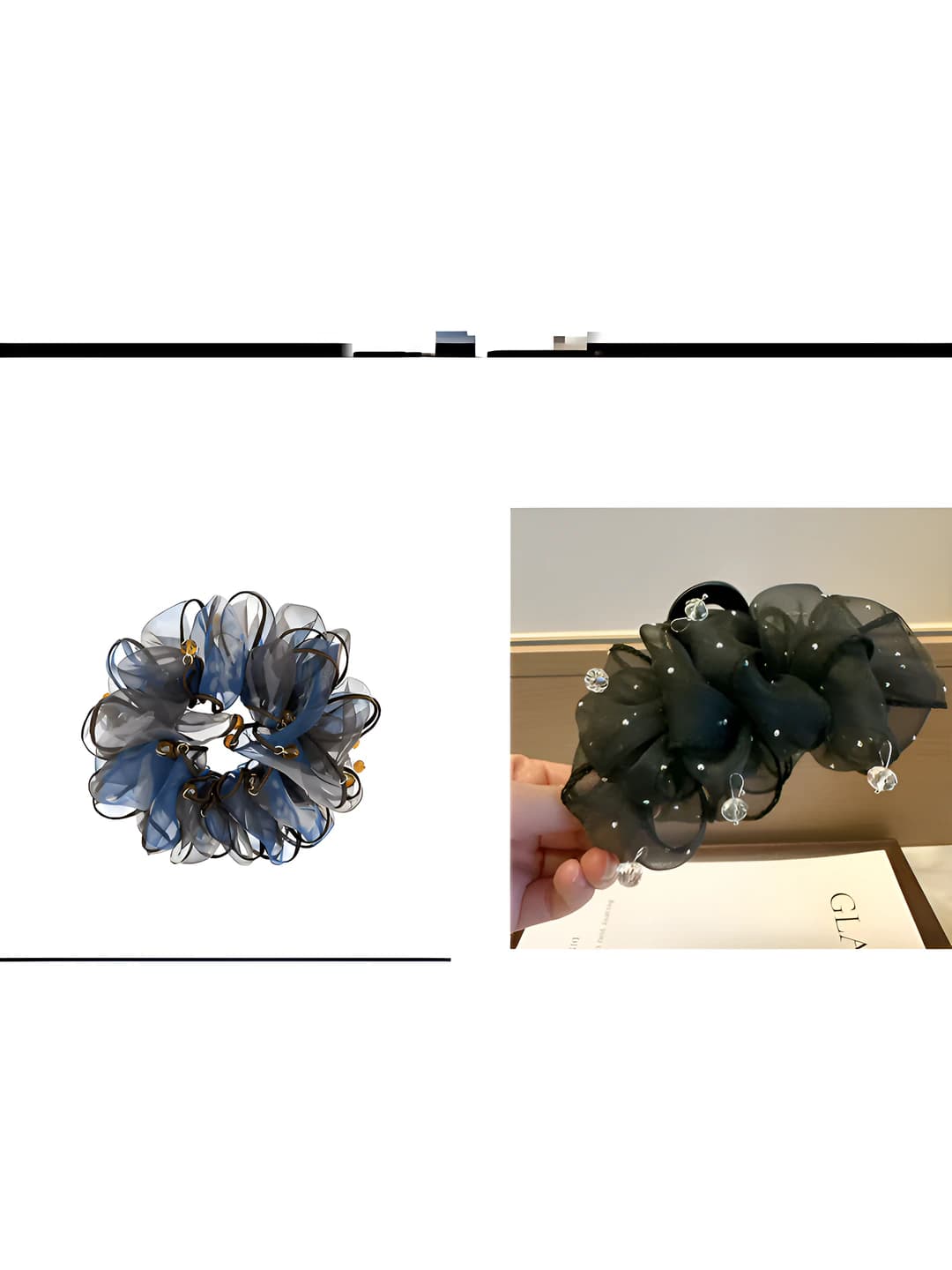 Blue + Black