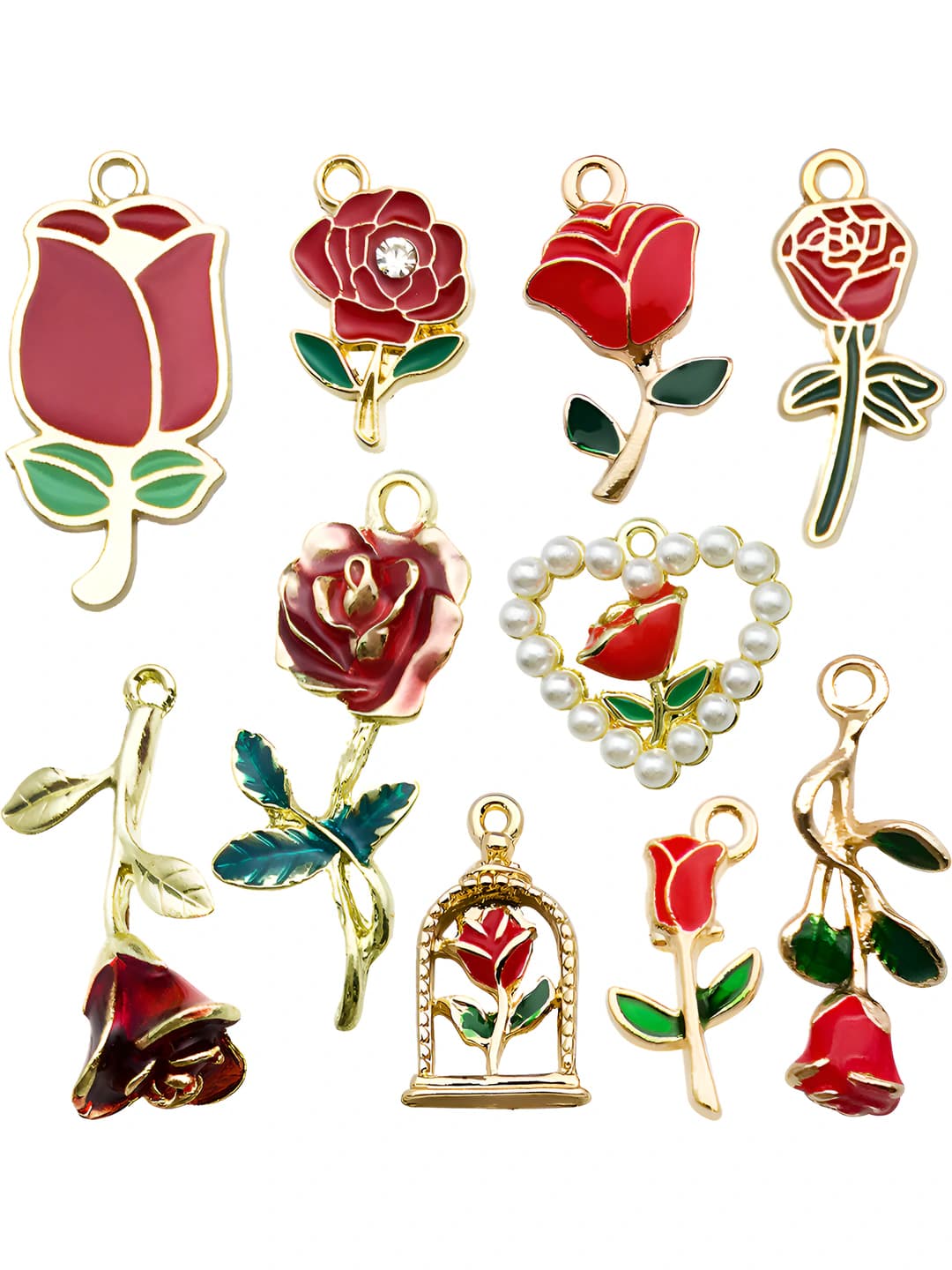 10 dona aralash gul 10 variant-16g