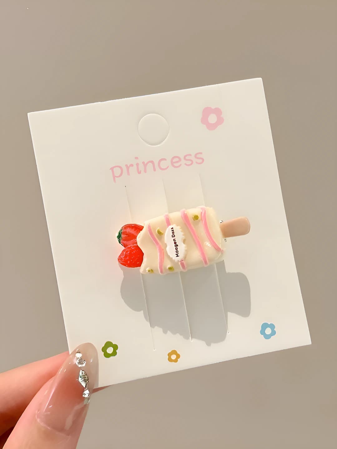 1# Muzdchi [Oqsimon] 2cm, muzdchi ~3.2cm