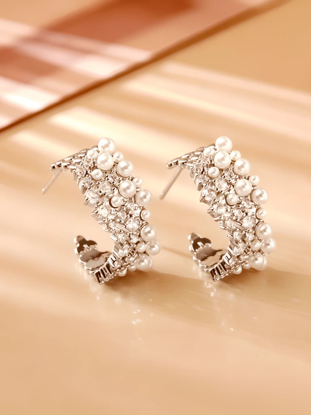 Серебряные серьги (925 серебряный штифт)