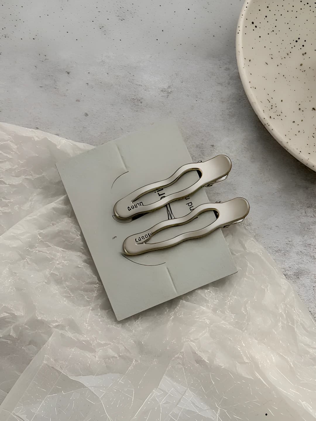 Cutout wavy, 2 pcs