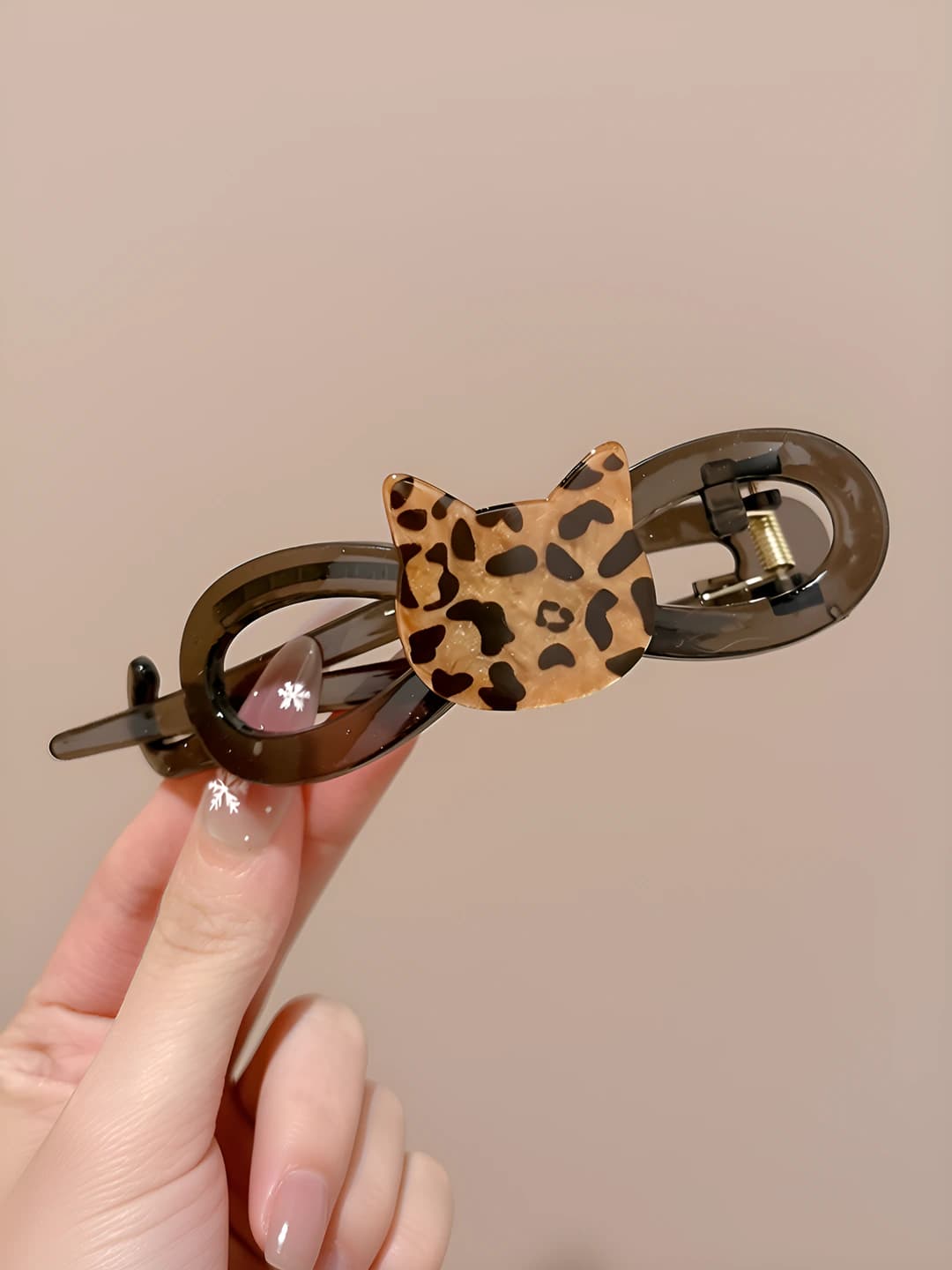 1# Леопардовый кот зажим 11cm