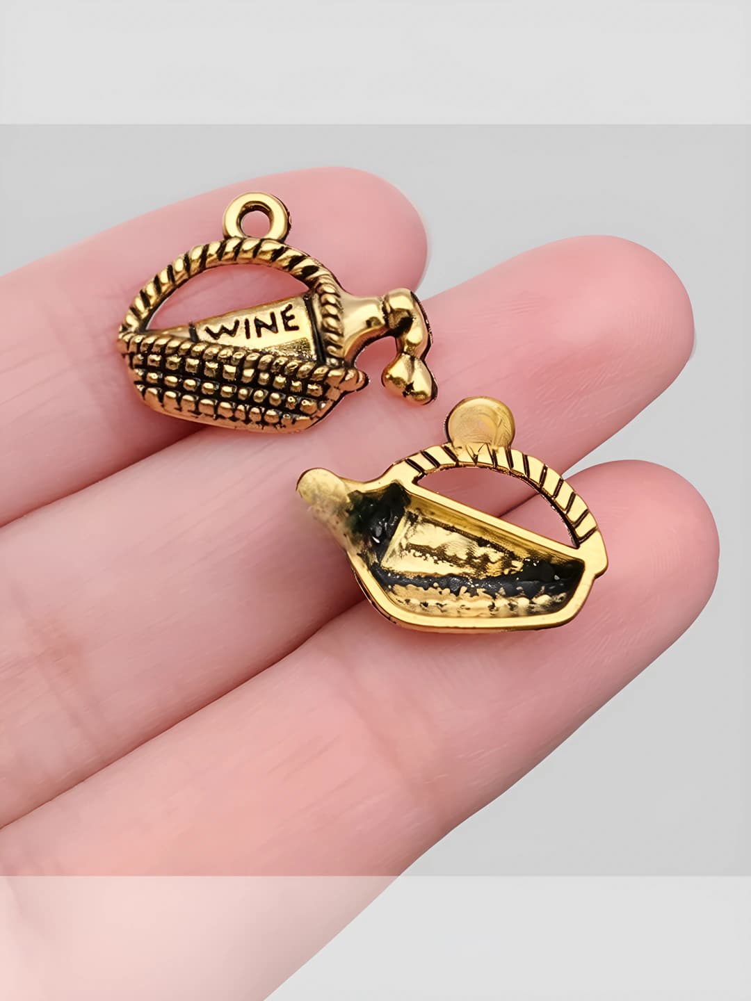 1 шт. корзина для вина 19x14mm-1.1g-20752