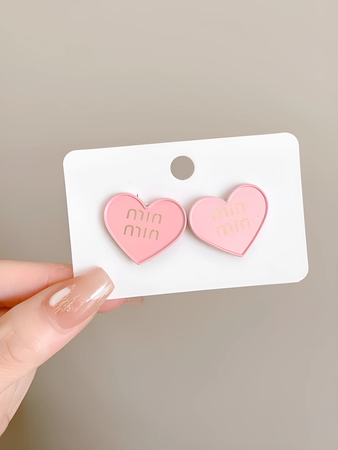 3# pink heart