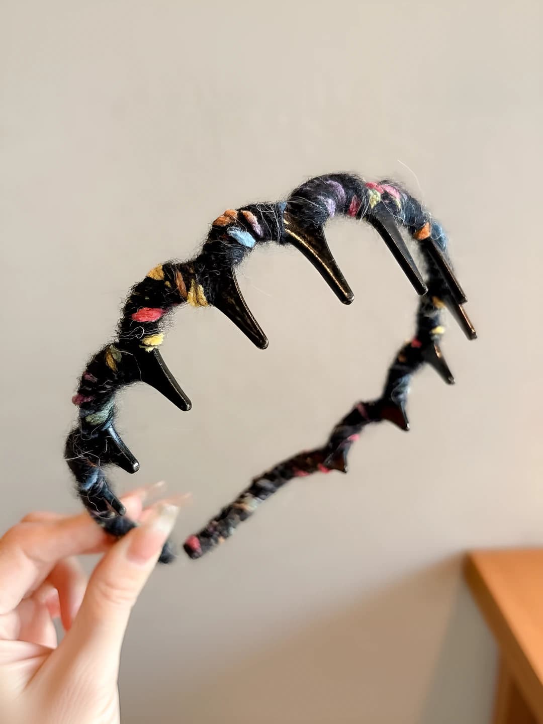 Black yarn