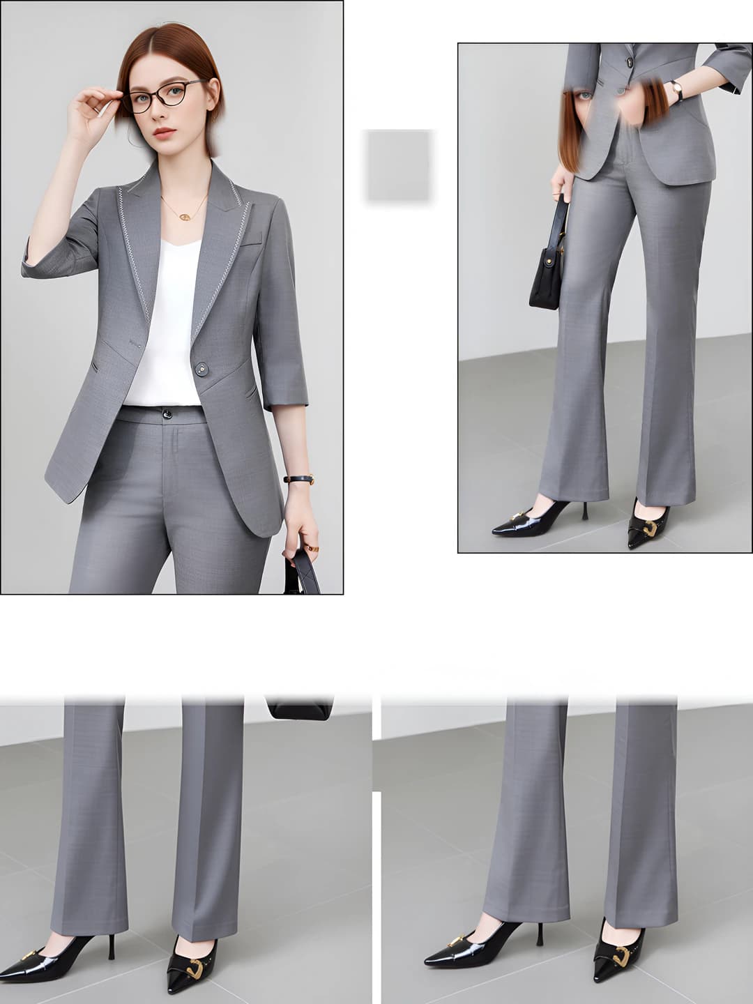 Grey jacket + pants