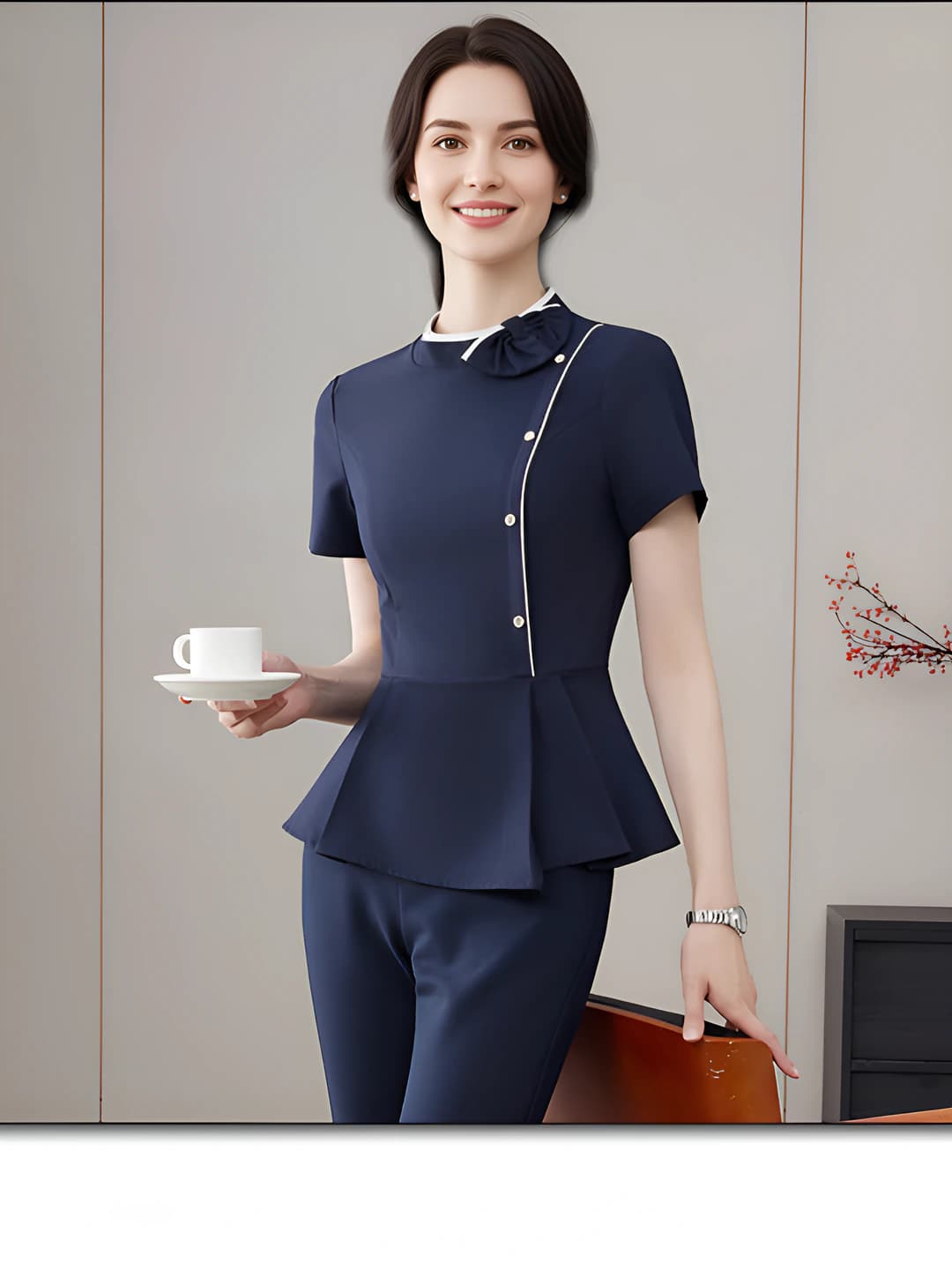 Navy top
